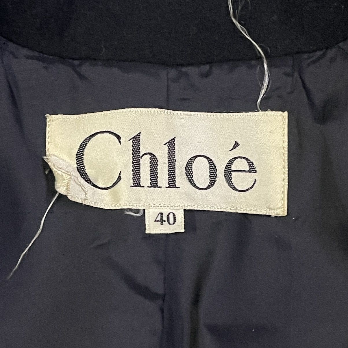 Chloe Vintage Chloe Wool Overcoat Size S / US 4 / IT 40 - 6 Thumbnail