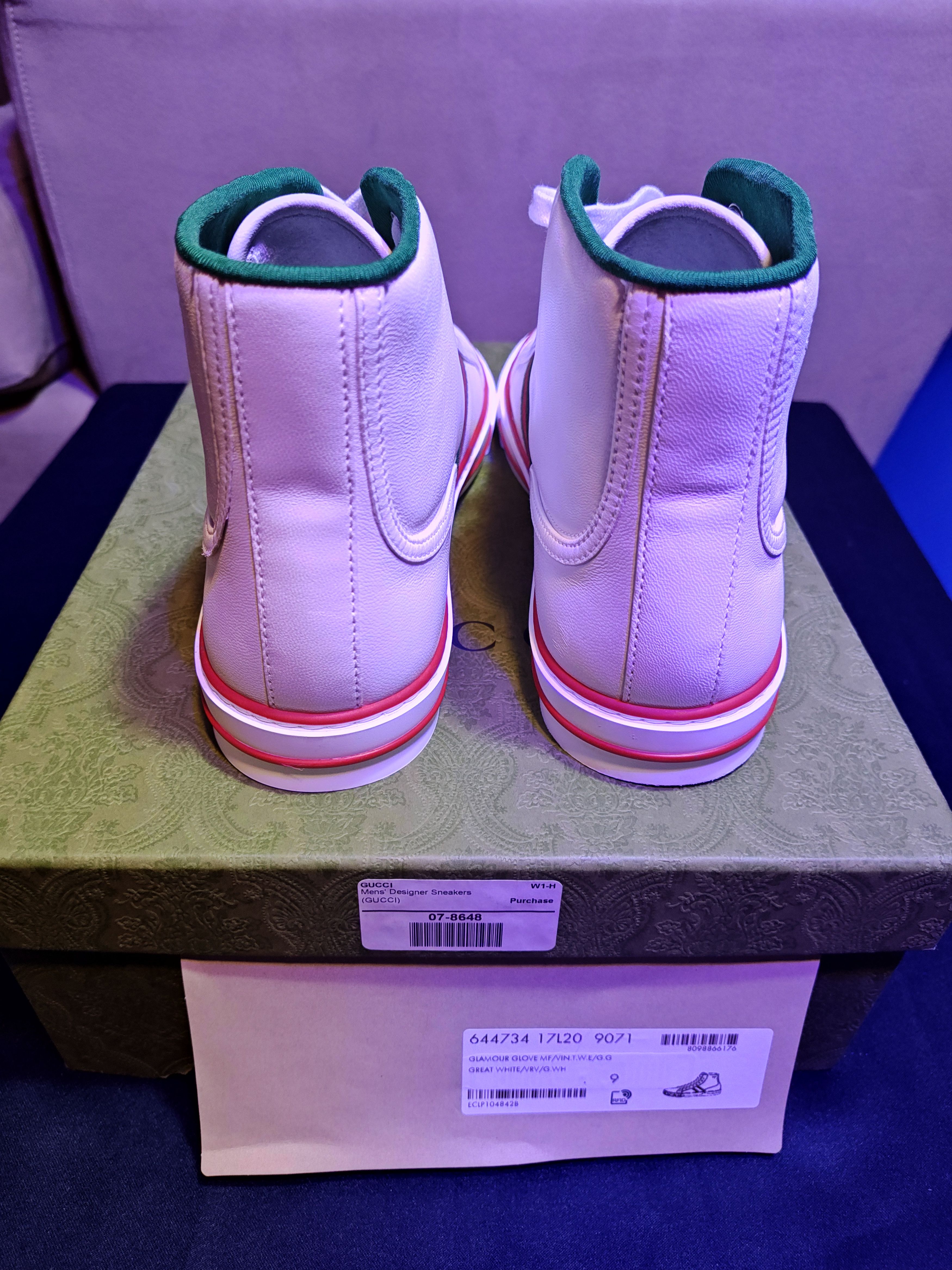 Gucci Gucci 1977 high top "glamour glove" size 9 Size US 9 / EU 42 - 3 Thumbnail