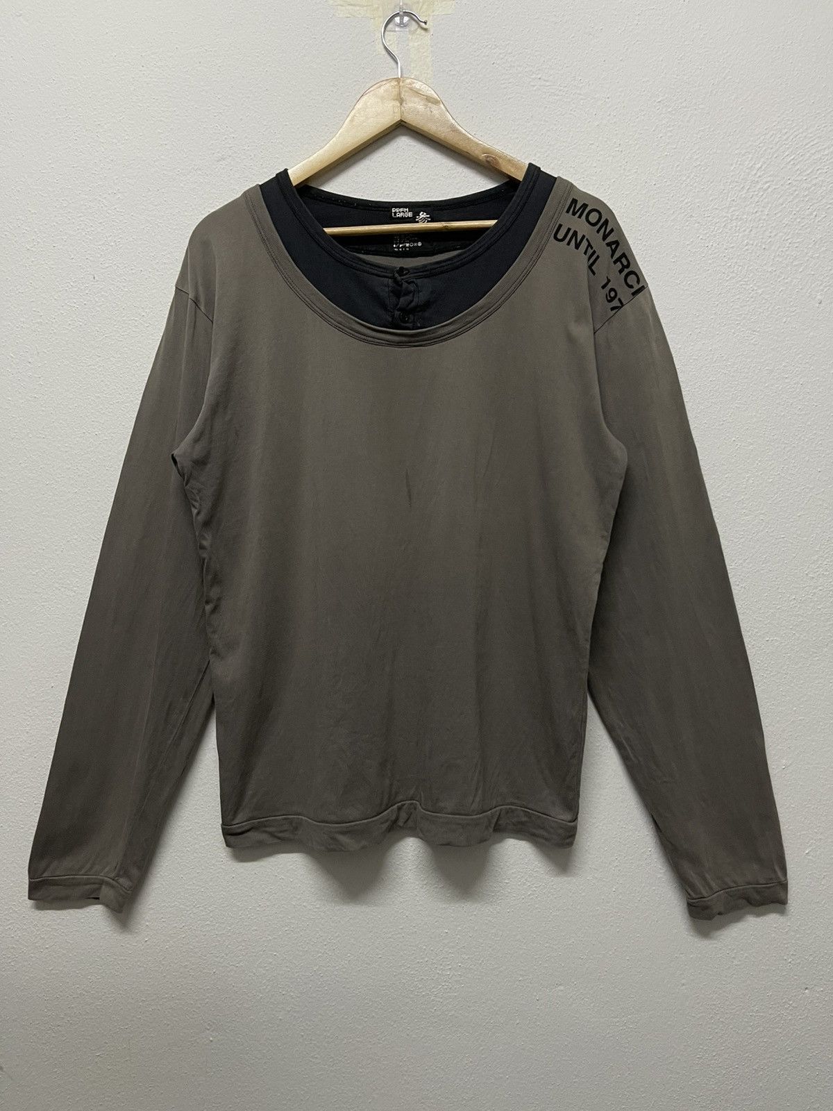 PPFM 2000s PPFM DOUBLE LAYER NECK “MONACH UNTIL 1970” LONG SLEEVE Size US L / EU 52-54 / 3 - 1 Thumbnail