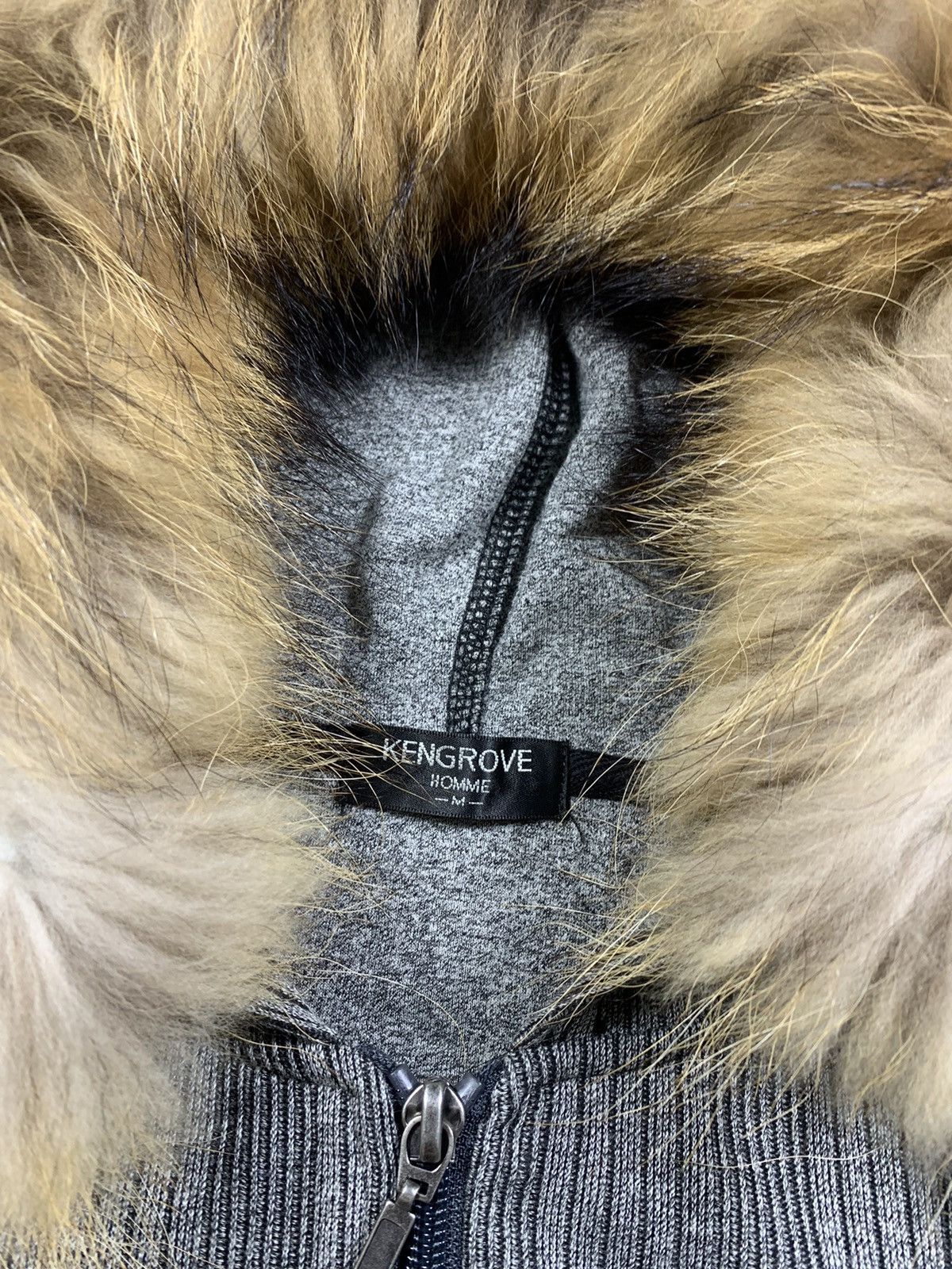 If Six Was Nine × Japanese Brand × Le Grande Bleu (L.G.B.) Japanese Kengrove Home Zip Fur Hoodie Size US M / EU 48-50 / 2 - 4 Thumbnail