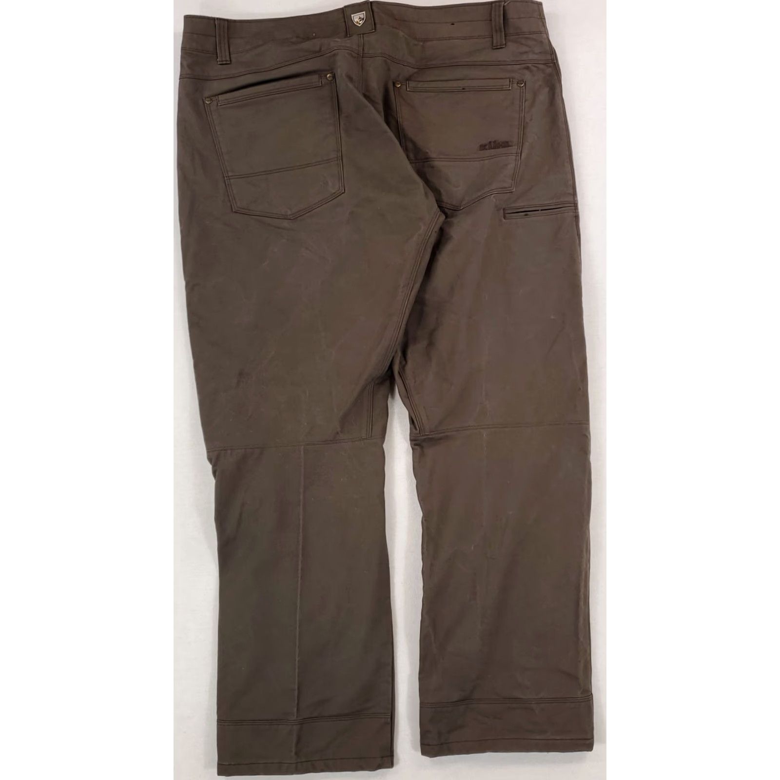 Vintage VINTAGE Kuhl Pants Brown Patina Dye Mens 40 x 30 Chino Regular Chino Mens Brown 40 30 Size US 40 / EU 56 - 5 Thumbnail