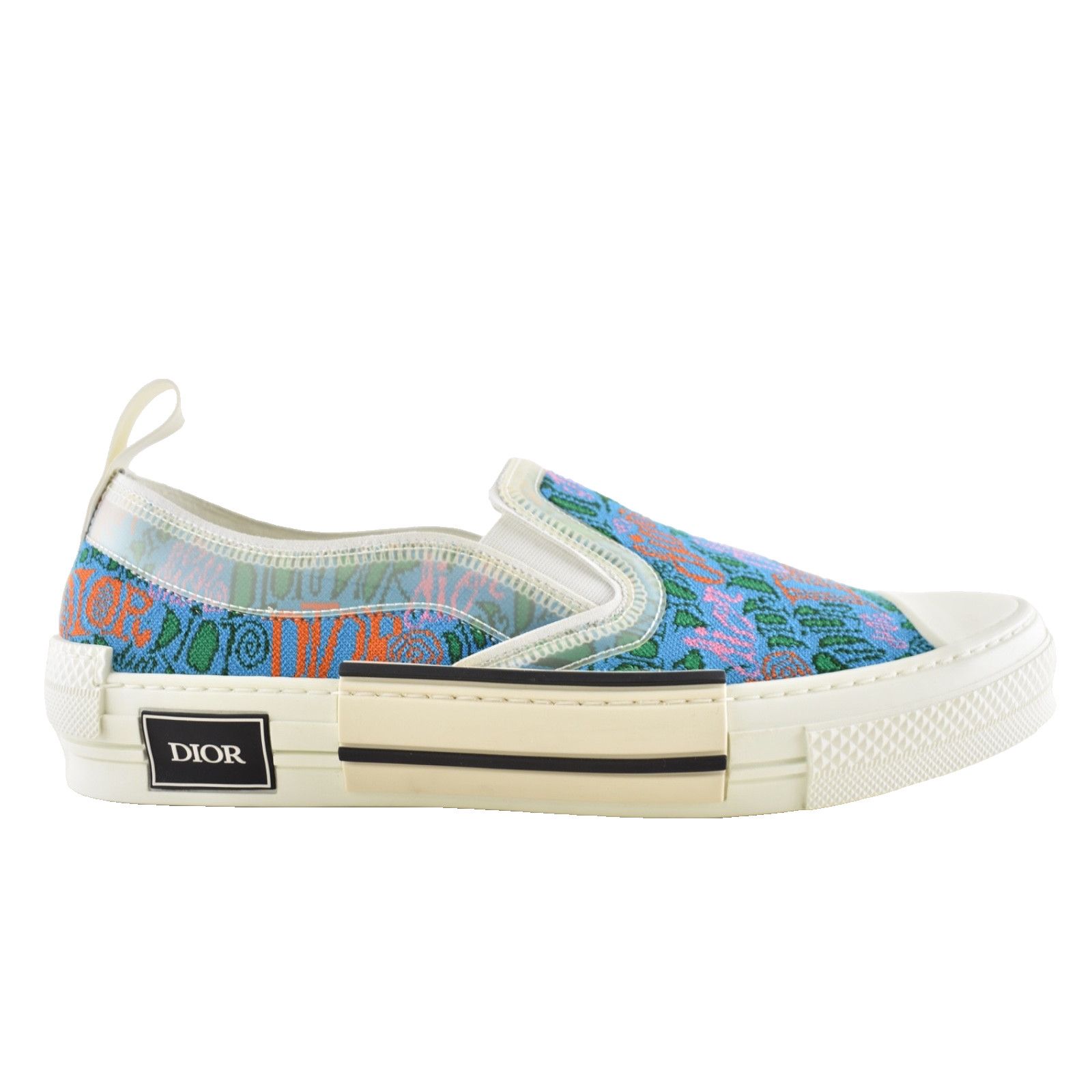 Dior Dior Mens Multicolor Logo Low Top Slip On Flat Sneaker 44 11 Size US 11 / EU 44 - 1 Thumbnail