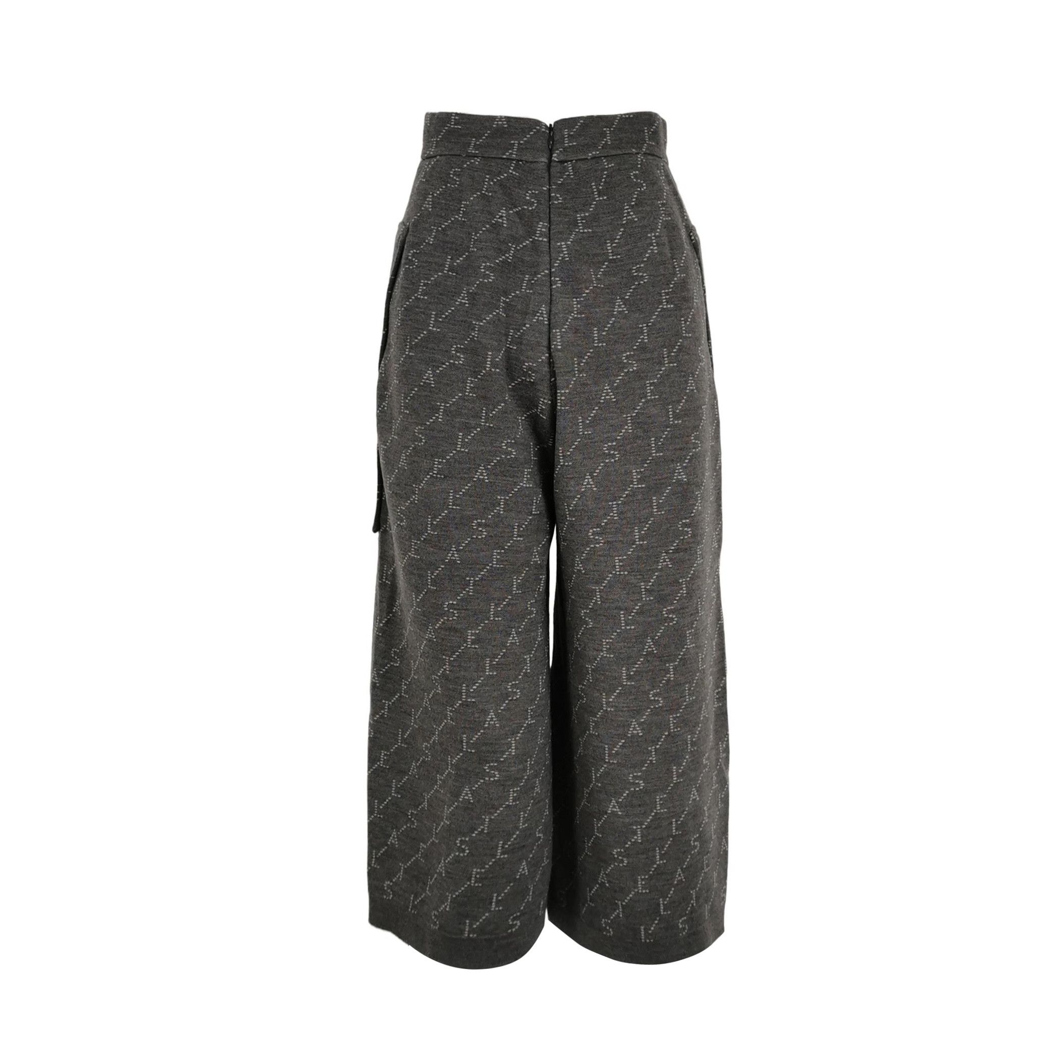 Arc'teryx Stella McCartney Gray Patterned Wide-Leg Pants XXS Size 22" - 1 Thumbnail