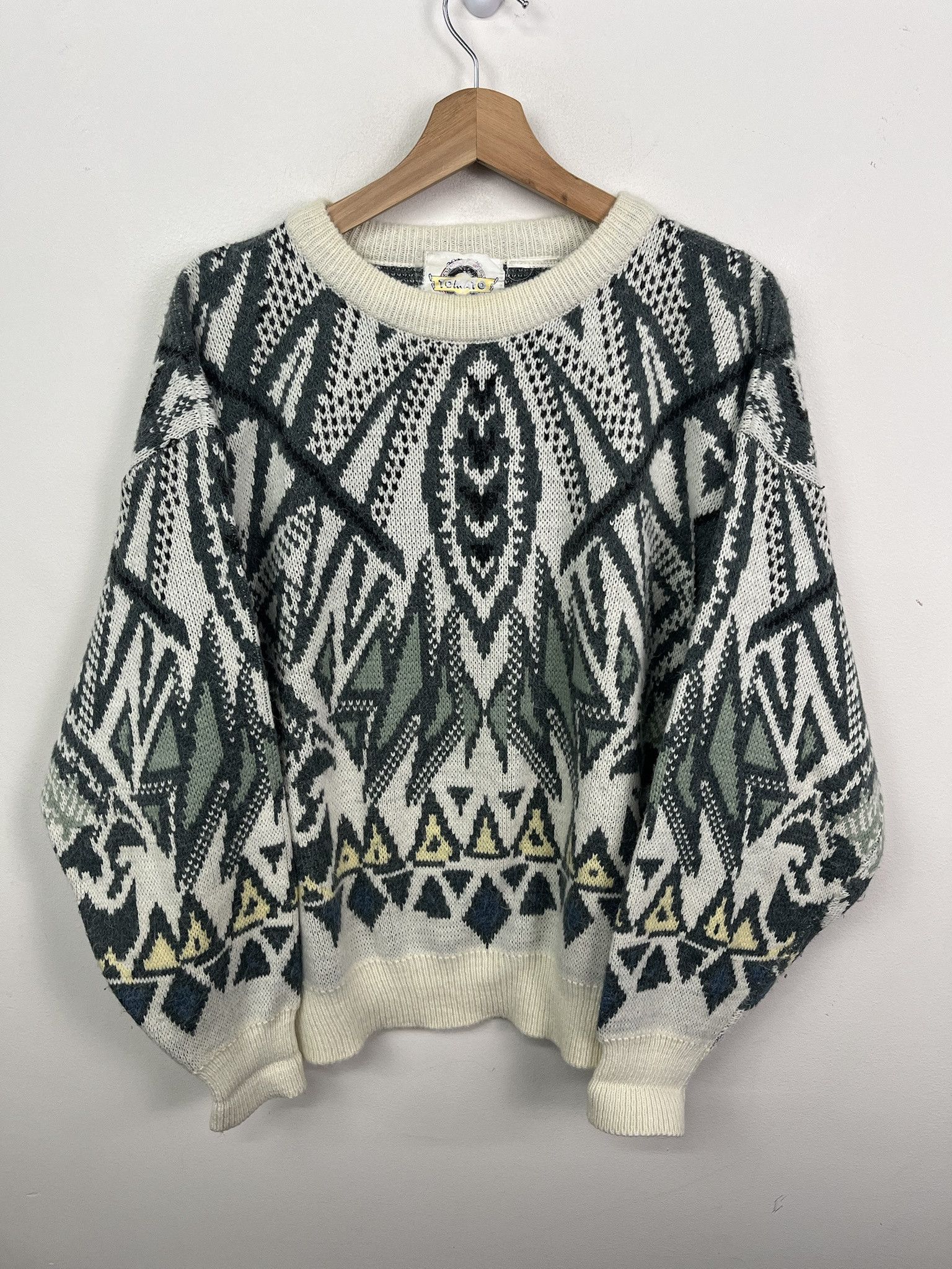 Other Vintage 1980s Design Knit Sweater Size M Size US M / EU 48-50 / 2 - 1 Thumbnail