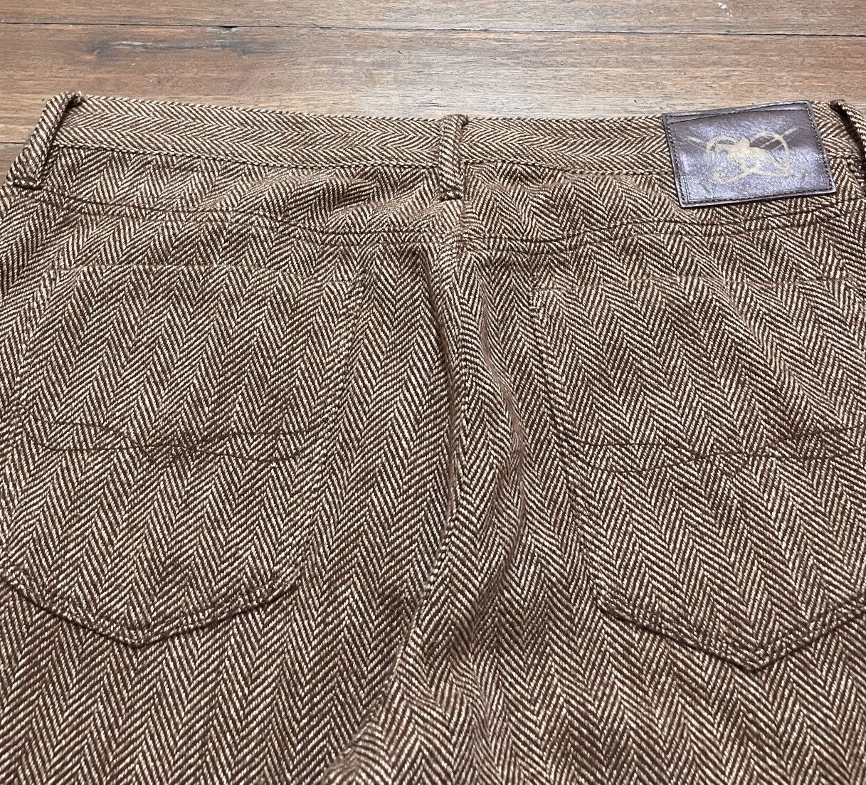 Polo Ralph Lauren Rare Vintage Polo Ralph Lauren Mcmlxvic Flared Pants 1990s Size US 35 - 4 Thumbnail