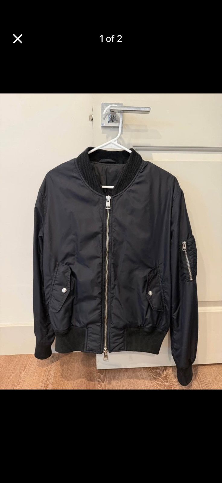 AMI Ami Mens Bomber Jacket Size US M / EU 48-50 / 2 - 1 Thumbnail