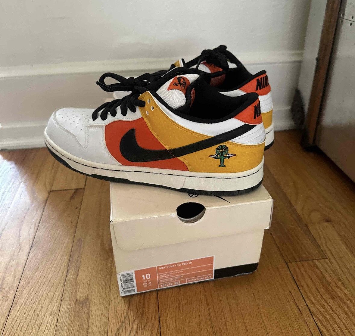 Nike Nike Dunk Low Pro SB ‘Raygun’ Size US 10 / EU 43 - 9 Thumbnail