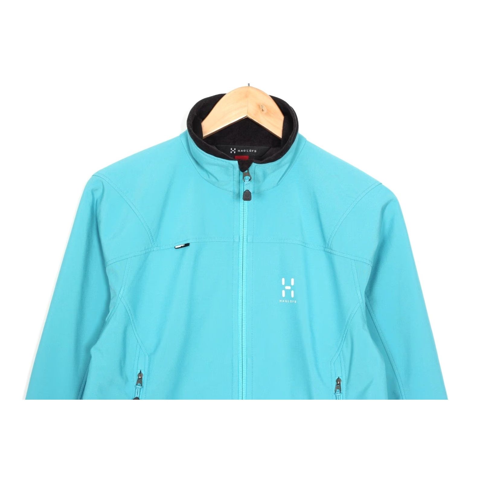 Vintage HAGLOFS Windstopper Soft Shell Jacket Women Size L MJ4956 Size L / US 10 / IT 46 - 2 Thumbnail