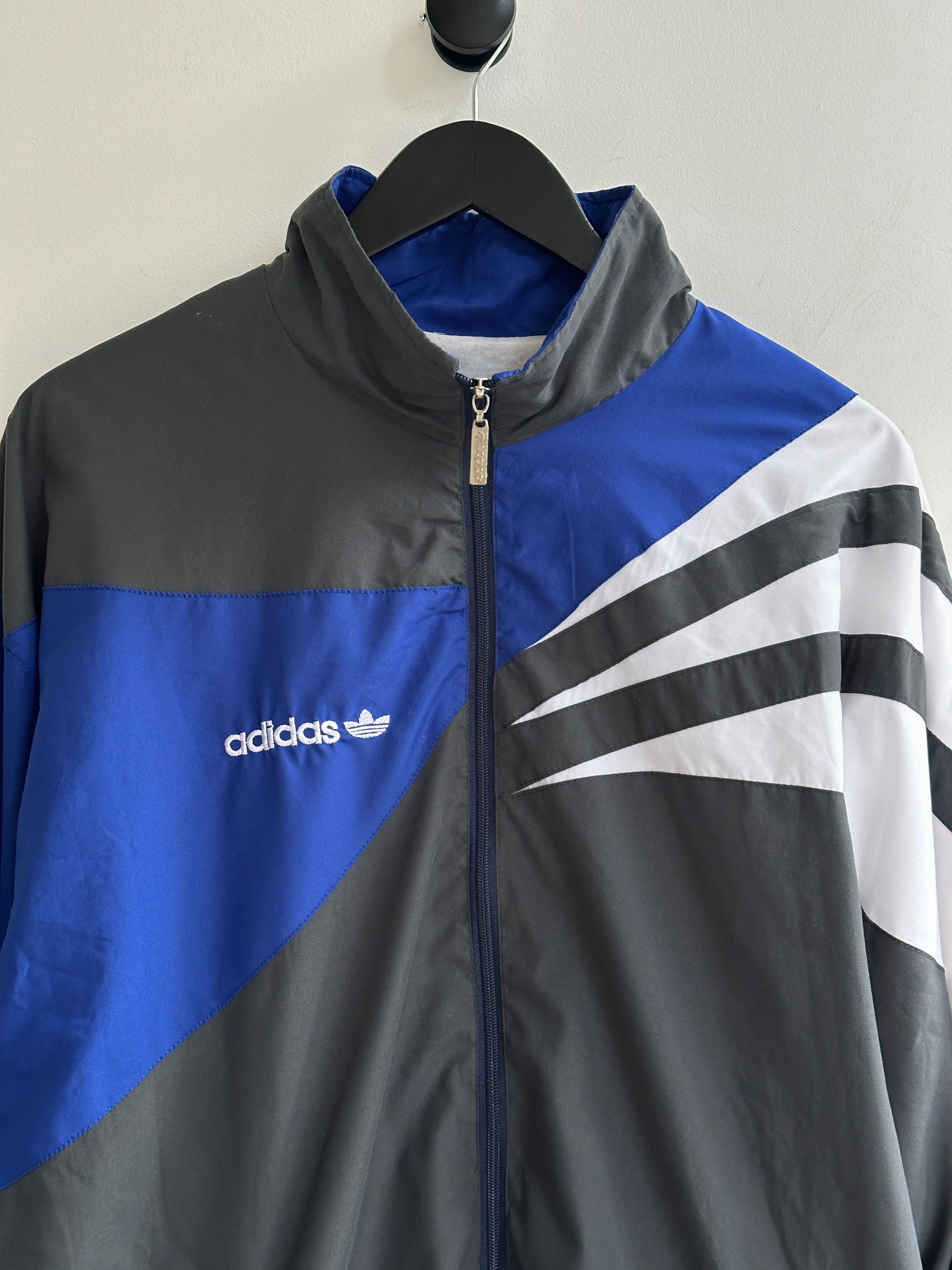 Adidas Vintage Adidas Light Track Jacket Size US L / EU 52-54 / 3 - 3 Thumbnail