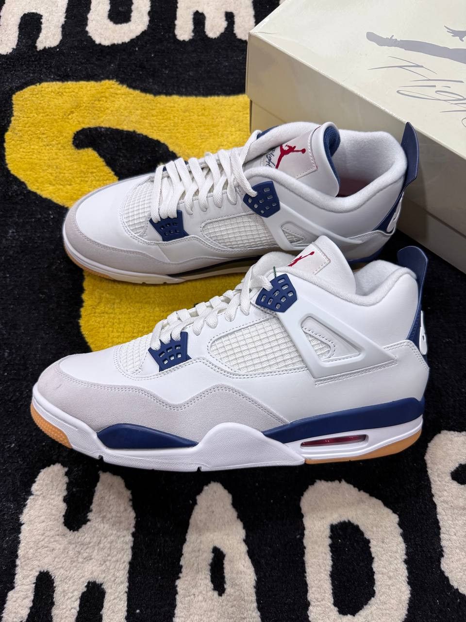 Nike Jordan 4 Retro SB Navy (2025) DR5415-100 Size US 13 / EU 46 - 1 Thumbnail