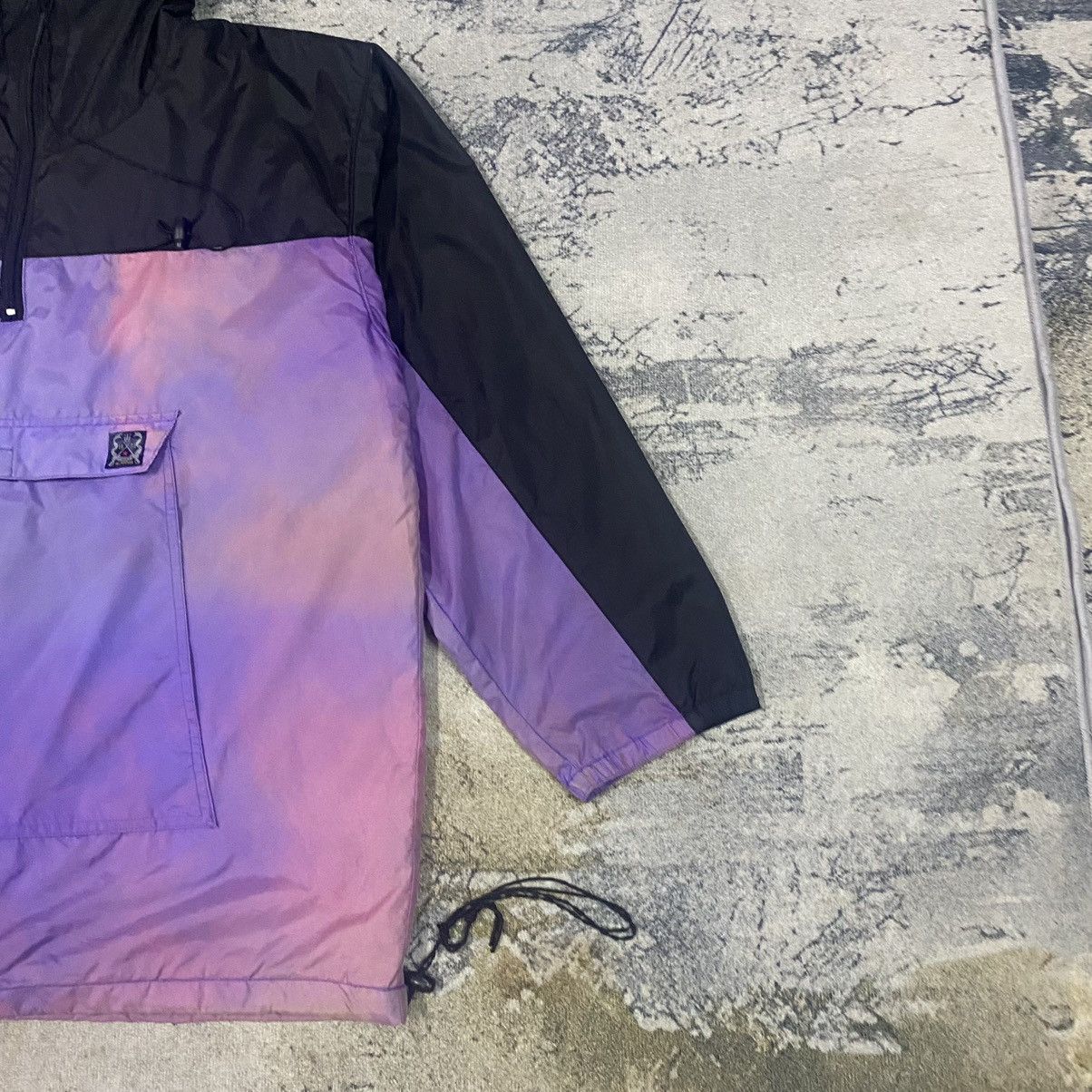 Vintage Vintage Japanese Faded Purple Rainbow Anorox Hoodies Size US XL / EU 56 / 4 - 5 Thumbnail