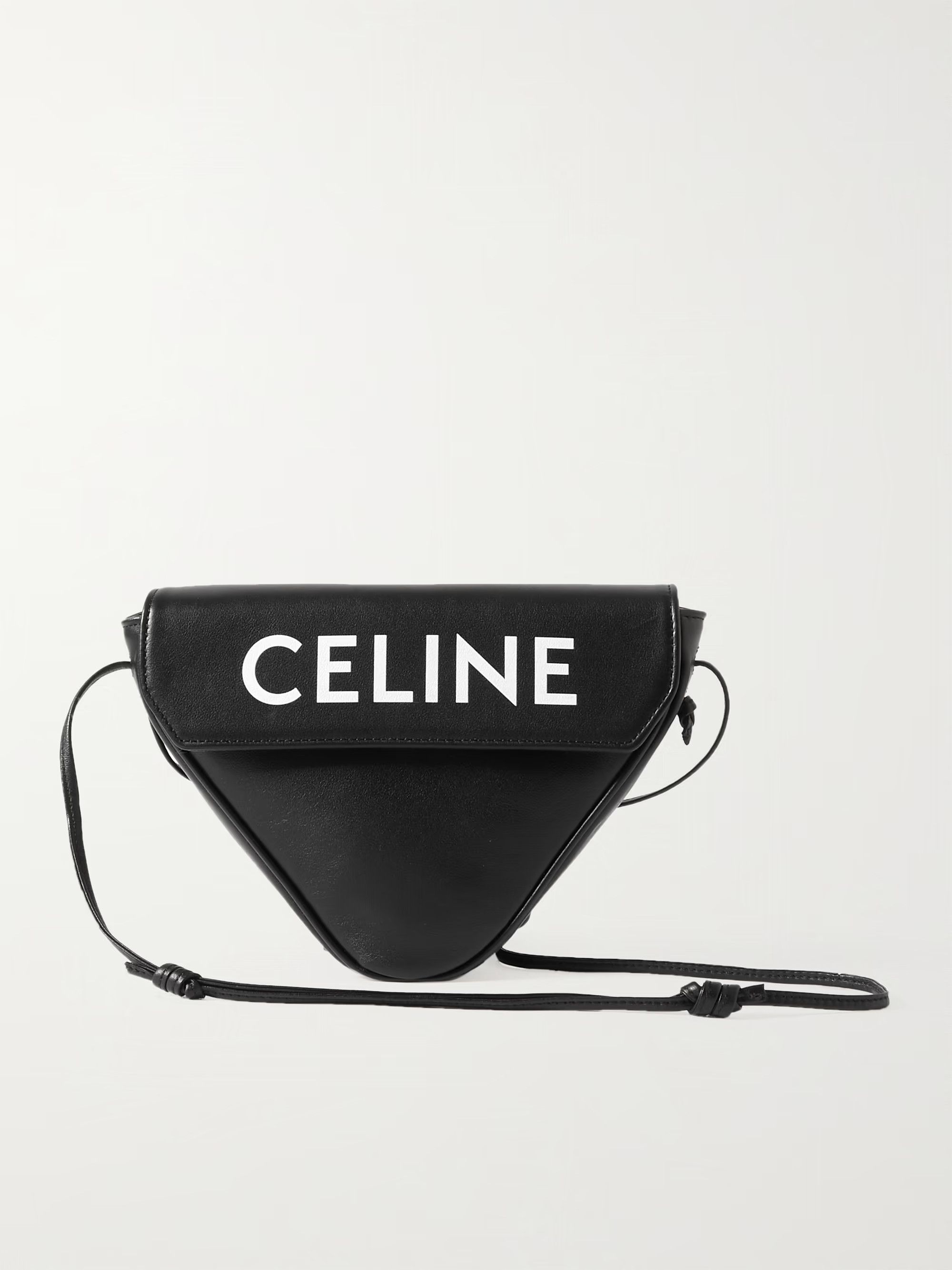 o1bcso1str1224 Size: OS / Smooth Calfskin Triangle Bag