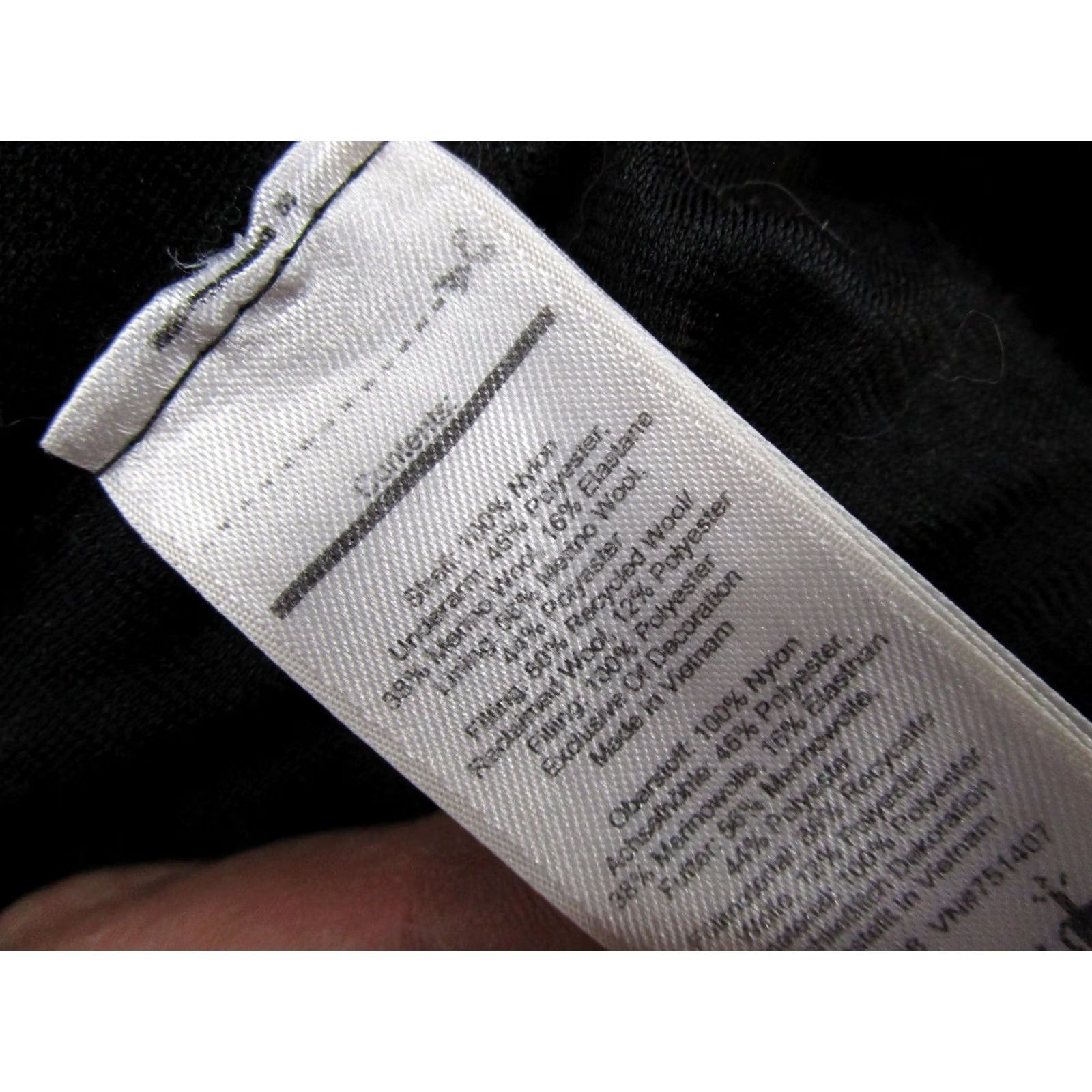 Smartwool SmartWool Jacket Women’s L Black Knit Puffer Insulated Lightweight Full Zip Quilted Logo Wool Blend Lining Casual Travel Outdoor 90s? Size L / US 10 / IT 46 - 4 Thumbnail