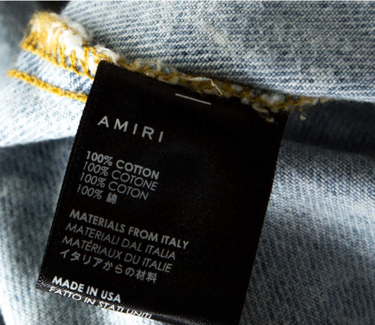 Amiri Amiri Antique Indigo Size US 34 / EU 50 - 11 Thumbnail