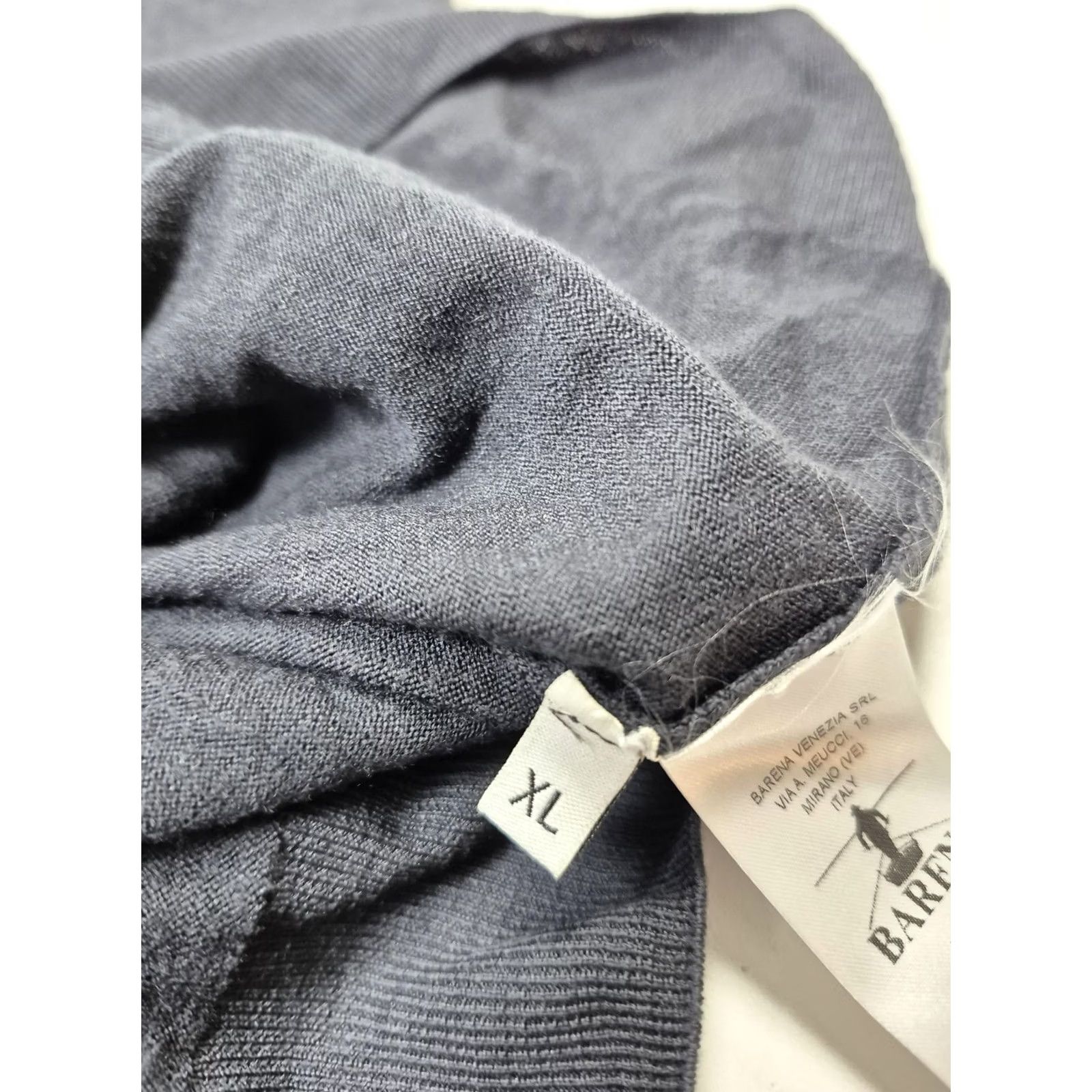 Barena Barena Venezia Sweater Mens XL Gray Extrafine Merino Wool Crewneck Knit Size US XL / EU 56 / 4 - 5 Thumbnail