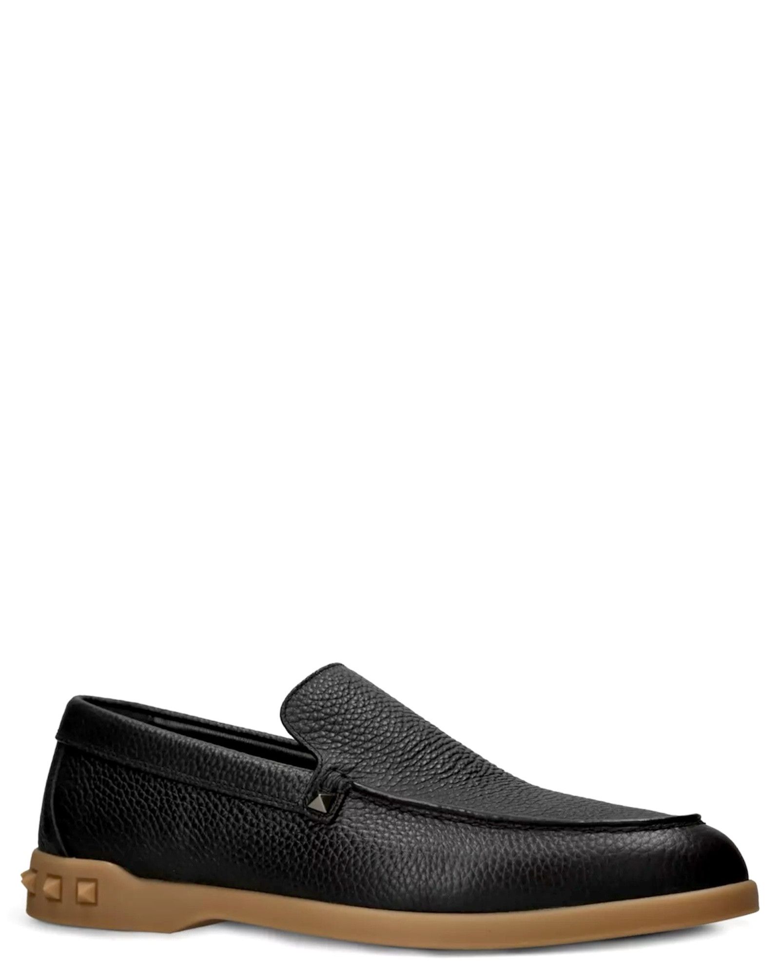 Valentino 4Y2S0H20 XPJ 0NO Leisure Flows Leather Slip-On Loafers Size US 7 / EU 40 - 3 Thumbnail