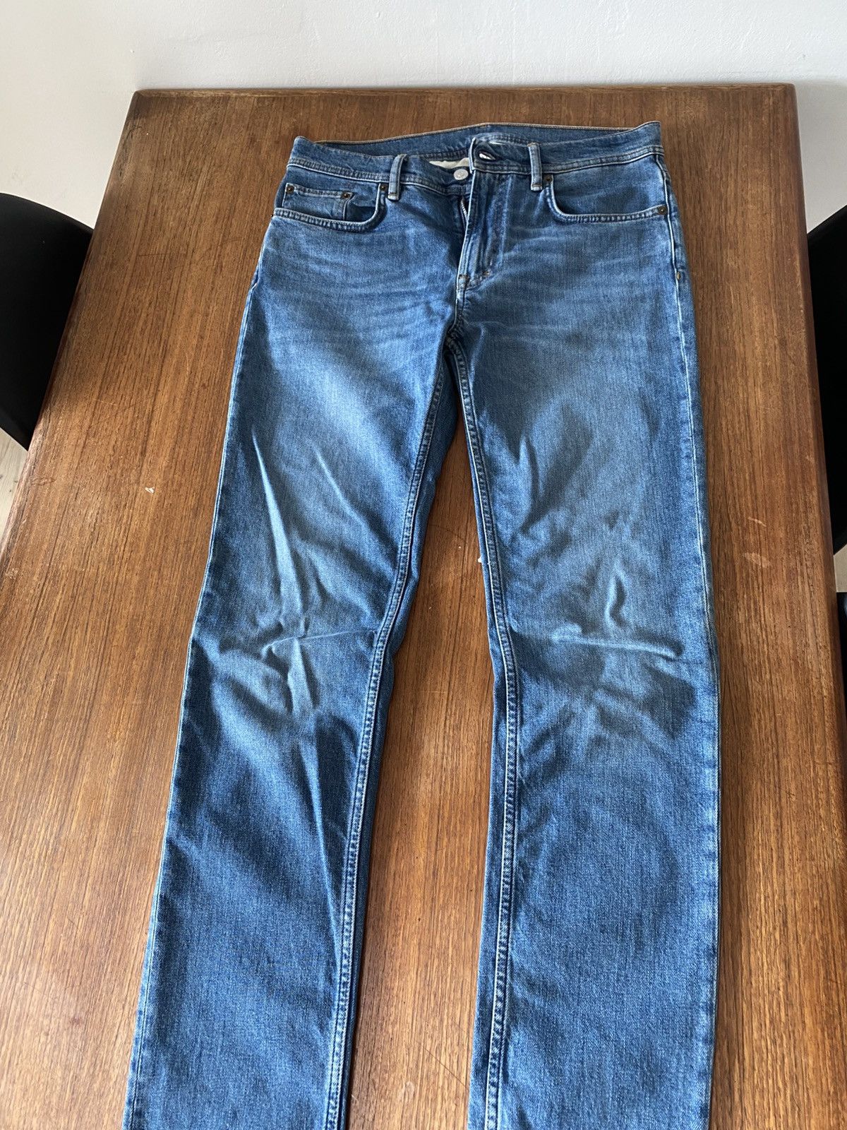 Acne North Mid Blue Jeans