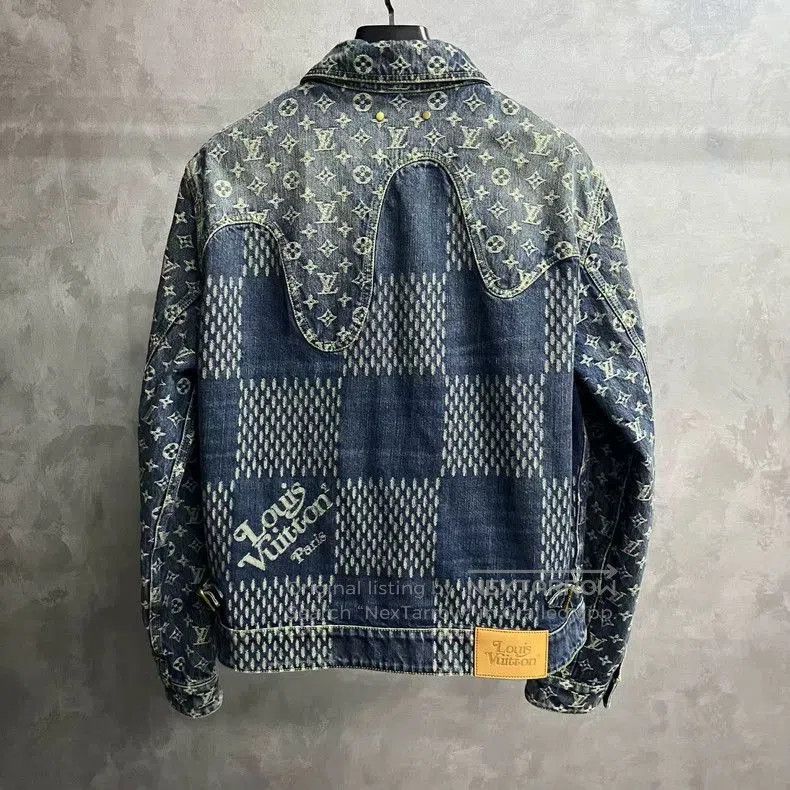 Louis Vuitton Louis Vuitton Logo Plaid Denim Jacket. Size US M / EU 48-50 / 2 - 5 Thumbnail