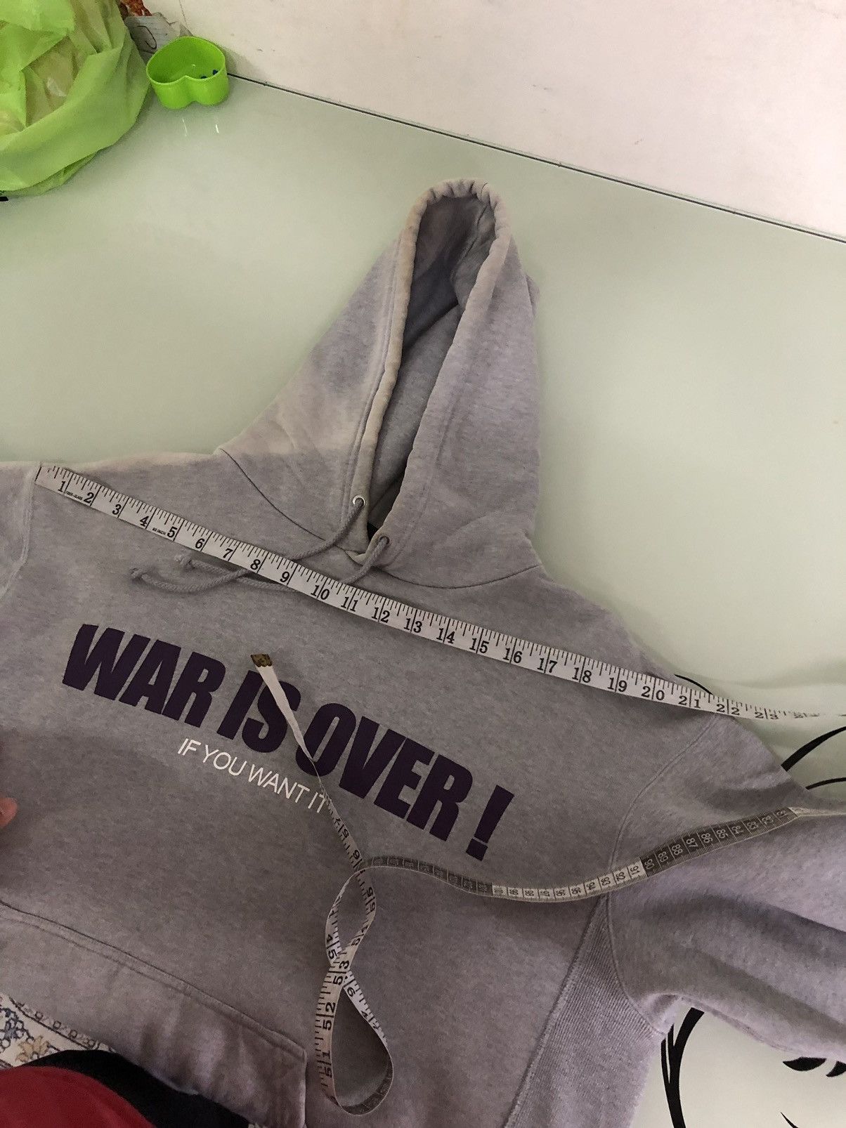 Band Tees Vintage War is Over John Lennon Faded Hoodie Size US L / EU 52-54 / 3 - 22 Thumbnail
