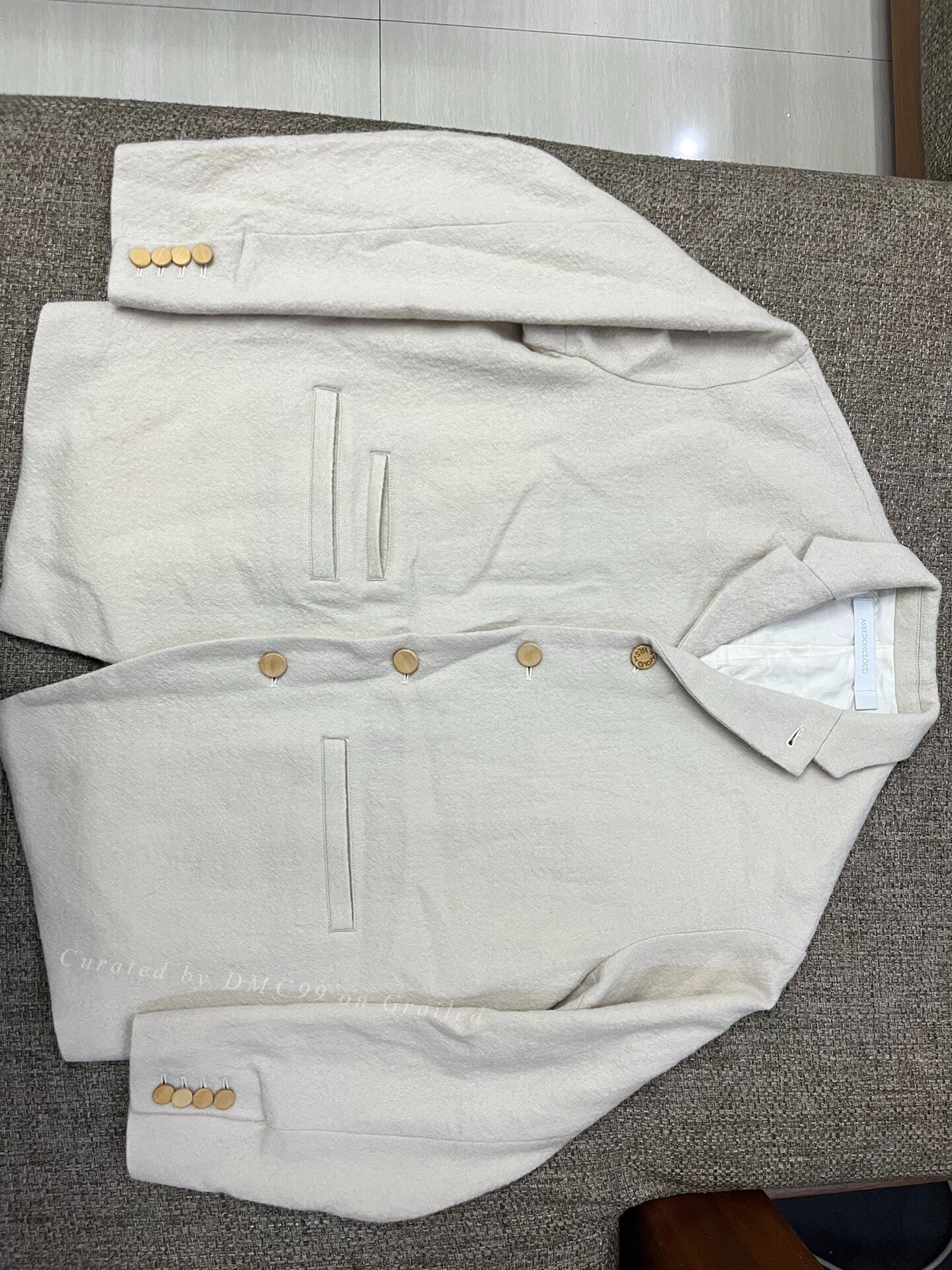 Other ASEEDONCLOUD 24AW Wool Vintage Blazer Size US S / EU 44-46 / 1 - 1 Thumbnail