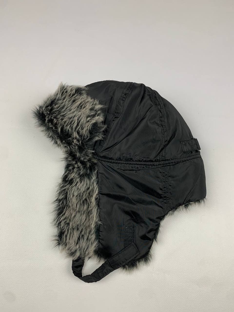 Vintage Ushanka Mohair Fuzzy Fur Hat Vintage Style Size ONE SIZE - 3 Thumbnail