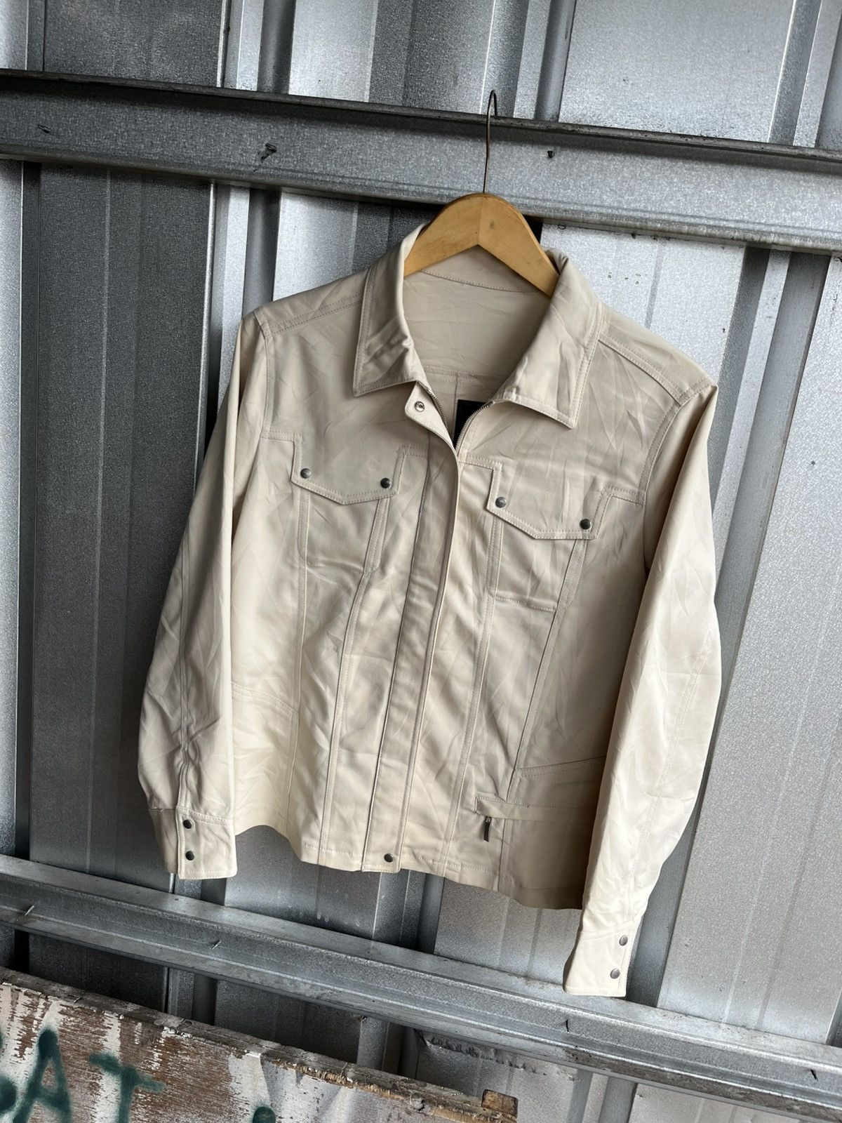 Japanese Brand Notag jacket trucker nylon jacket Size M / US 6-8 / IT 42-44 - 4 Thumbnail
