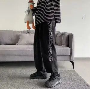 printed loose pants