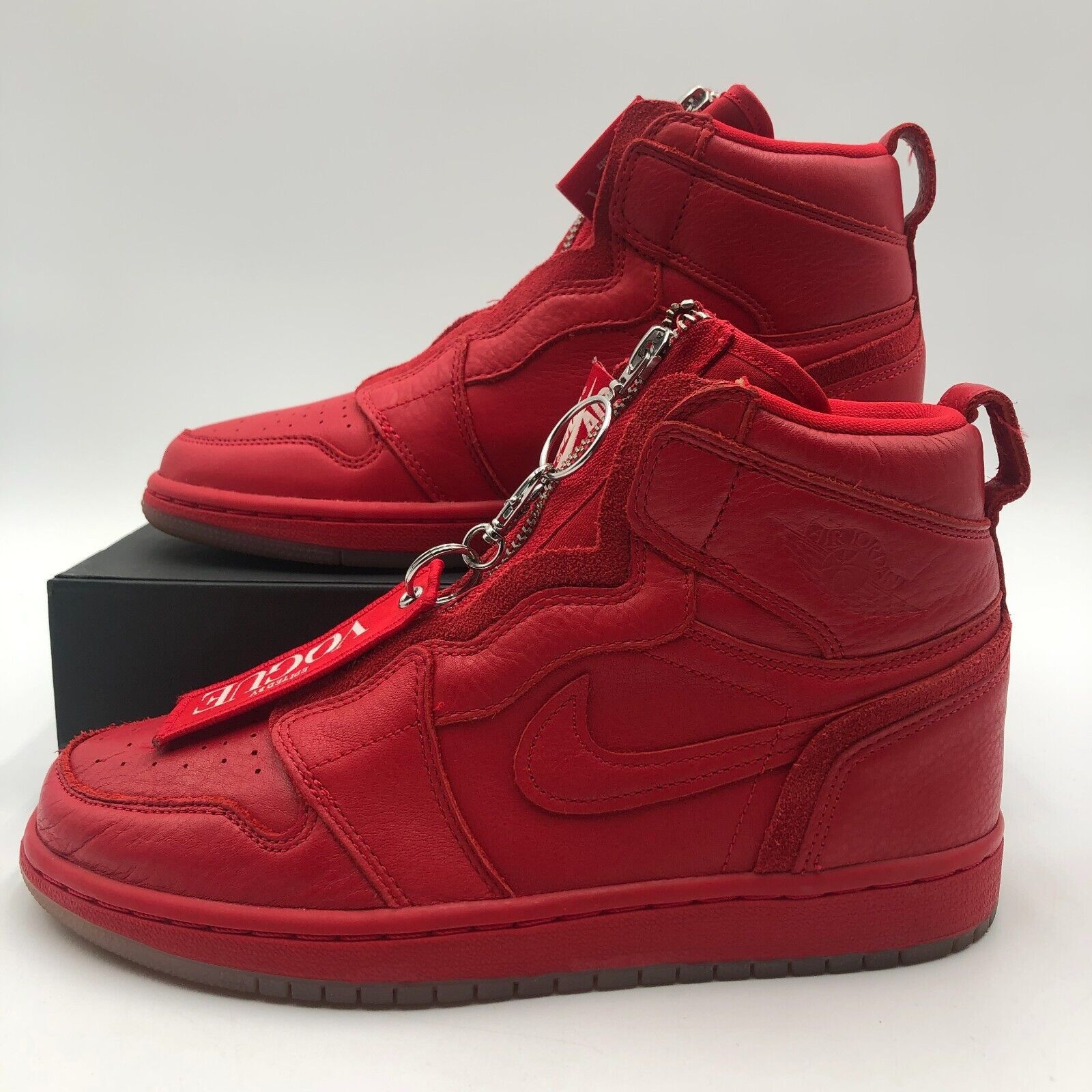 Jordan Brand × Vogue Size 6.5 - Jordan 1 Retro High Zip x Anna Wintour Red Size US 6.5 / IT 36.5 - 4 Thumbnail