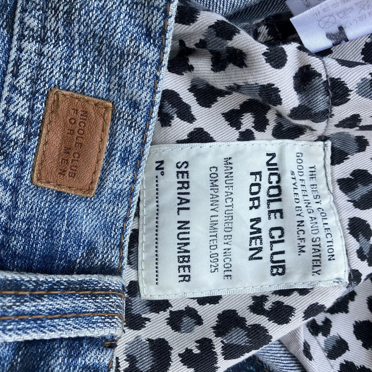Diesel × Nicole Club NICOLE CLUB FOR MEN PAISLEY CAMO DISTRESSED DENIM Size US 33 - 4 Thumbnail