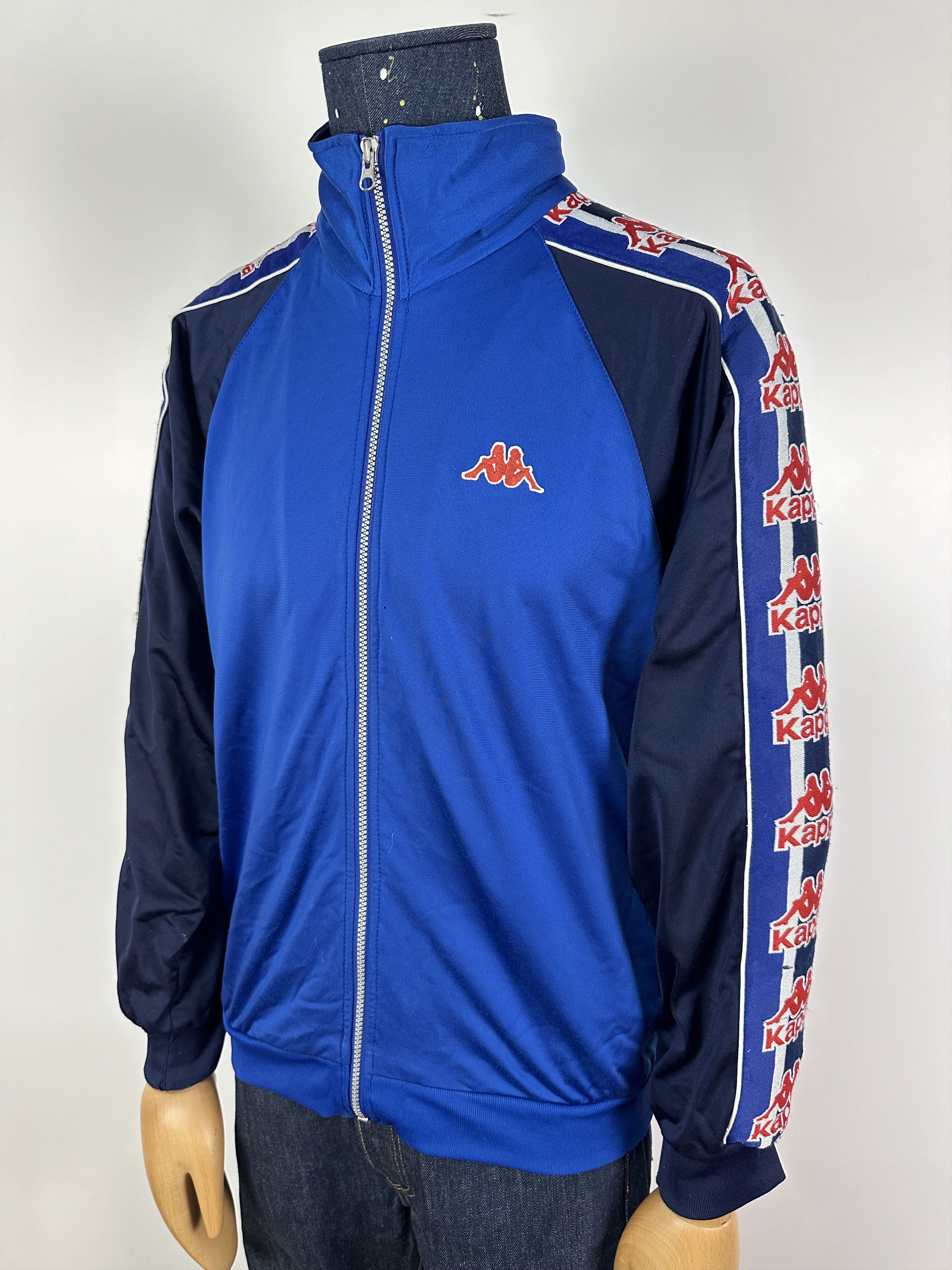 Kappa × Vintage Vintage Kappa Track Jacket Mens Blue 90s Size M Size US M / EU 48-50 / 2 - 1 Thumbnail