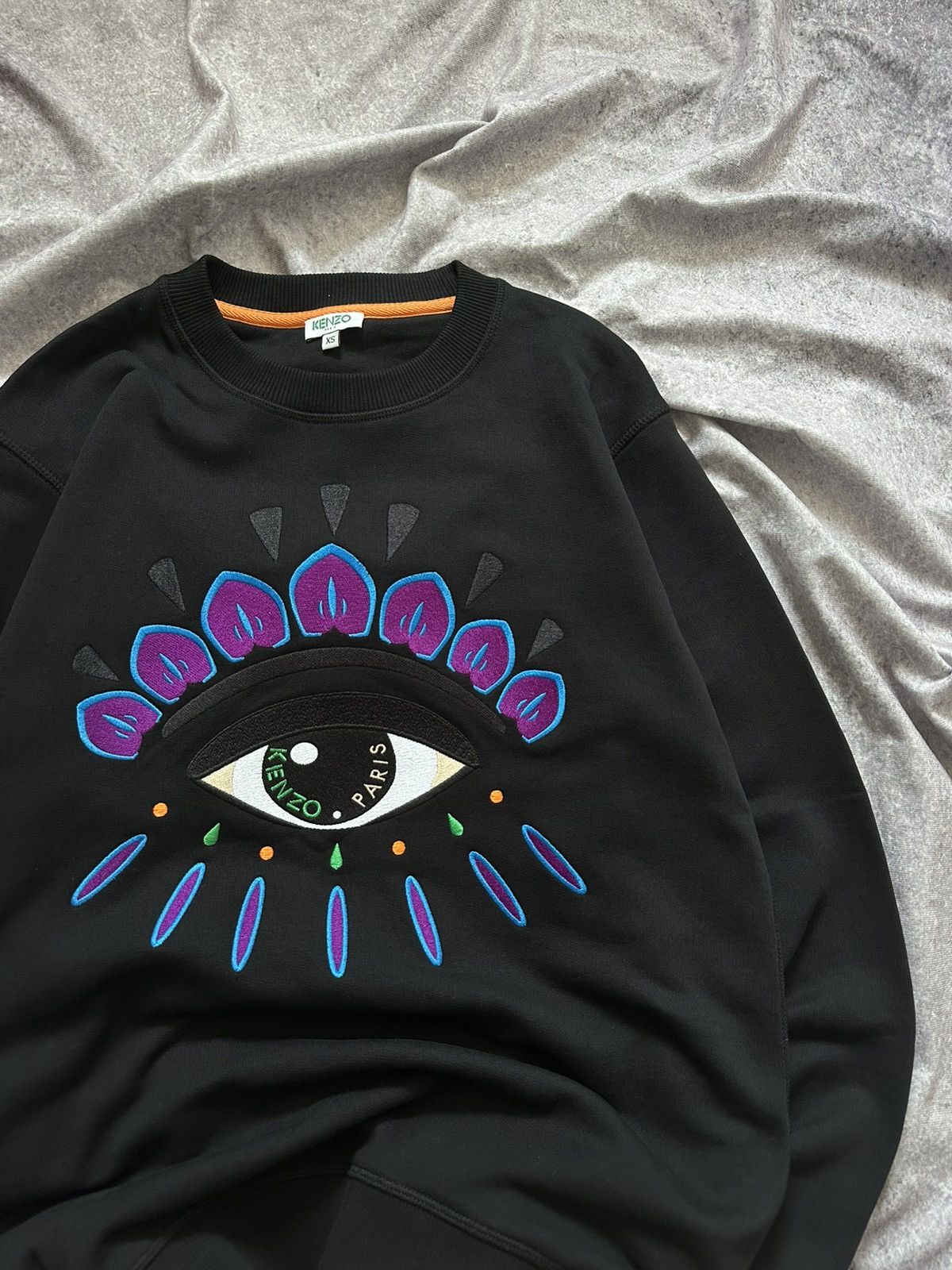 Kenzo Kenzo Paris Evil Eye Sweatshirt Size US XS / EU 42 / 0 - 4 Thumbnail