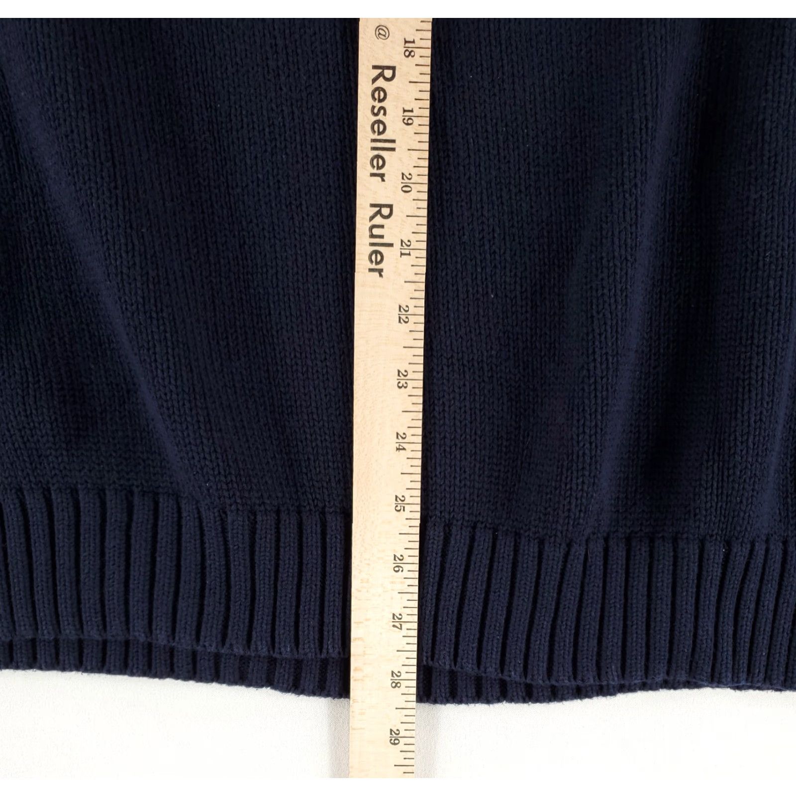 Polo Ralph Lauren Polo Ralph Lauren Vest Knit Cotton V Neck Navy Blue Mens 2XL Tall Big & Tall Size US XXL / EU 58 / 5 - 6 Thumbnail