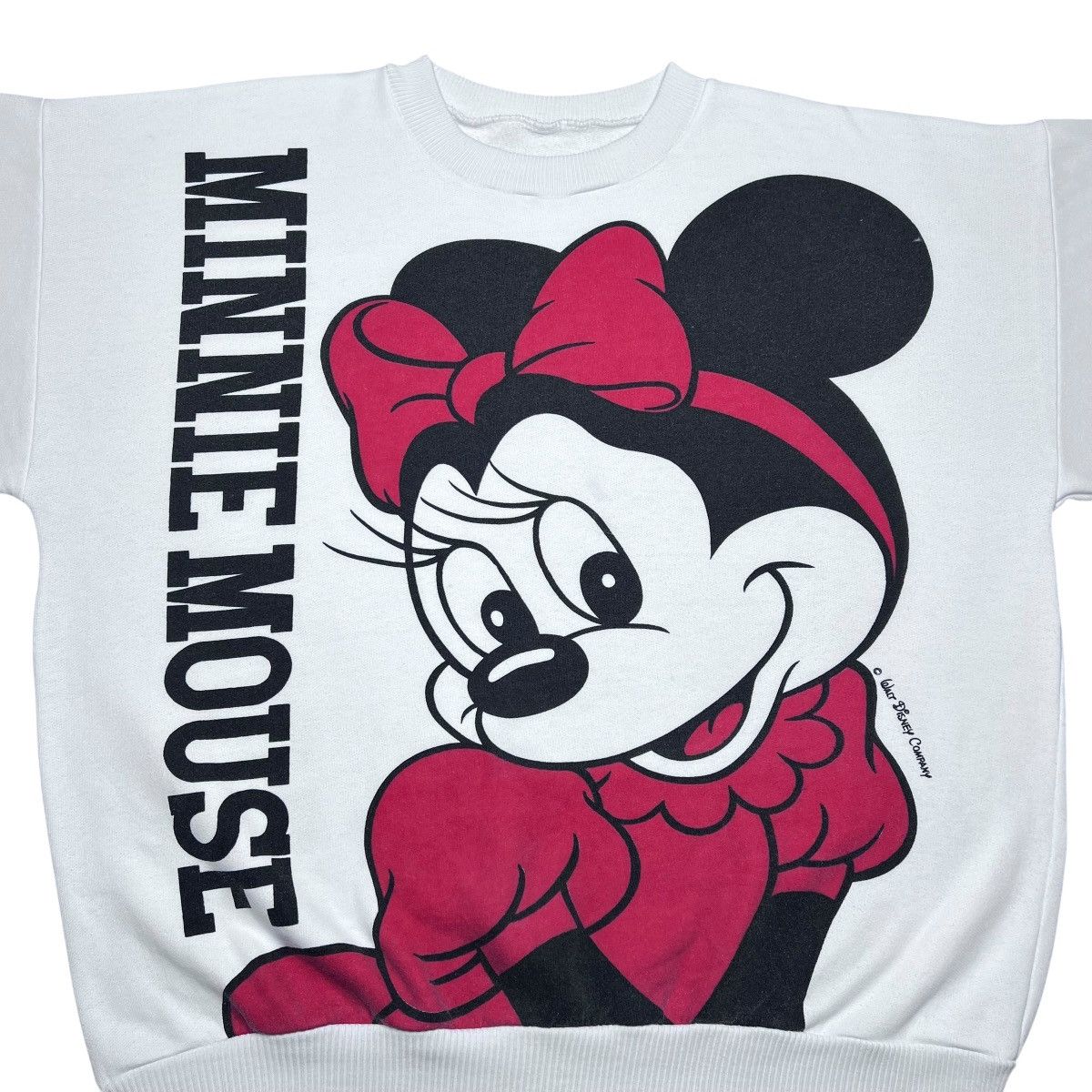 Disney 1980s Disney Minnie Mouse Double Sided Big Print Sweatshirt Size US XL / EU 56 / 4 - 4 Thumbnail