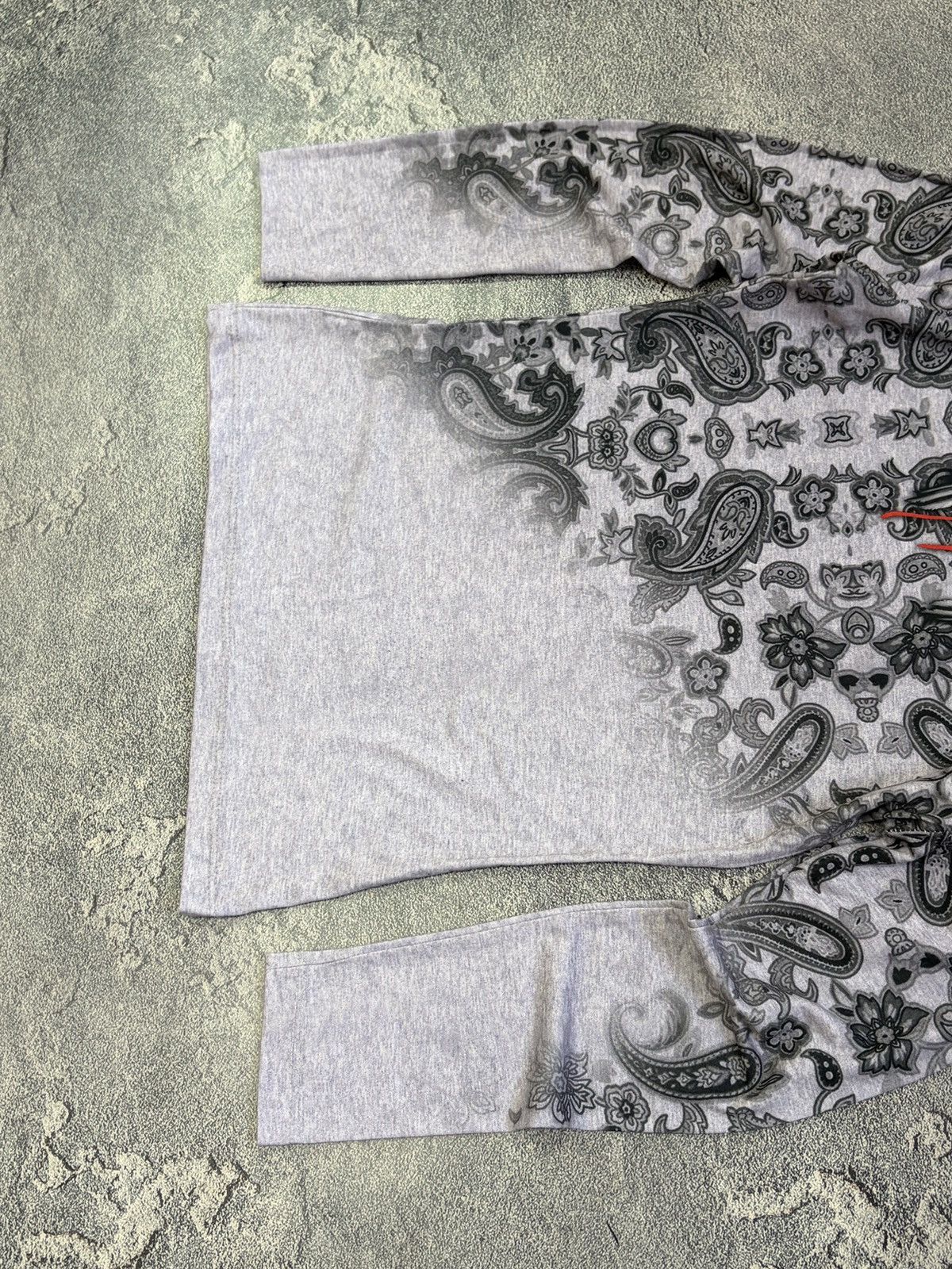 Giuseppe Zanotti Giuseppe Zanotti Paisley Wing LS Top Rhinestone $ Sign Size M / US 6-8 / IT 42-44 - 9 Thumbnail