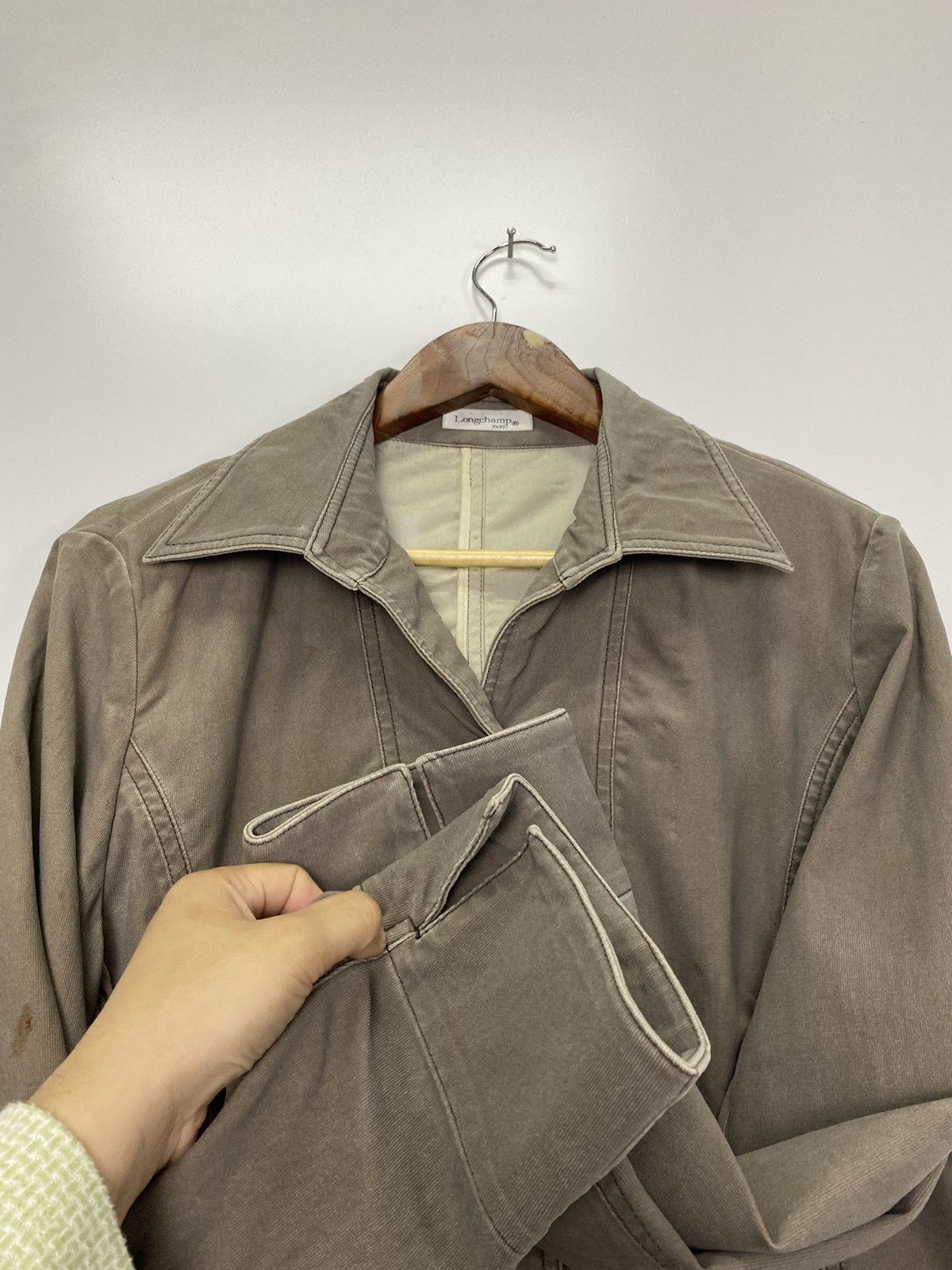 Longchamp × Vintage Vintage Longchamp Jacket Size US M / EU 48-50 / 2 - 8 Thumbnail