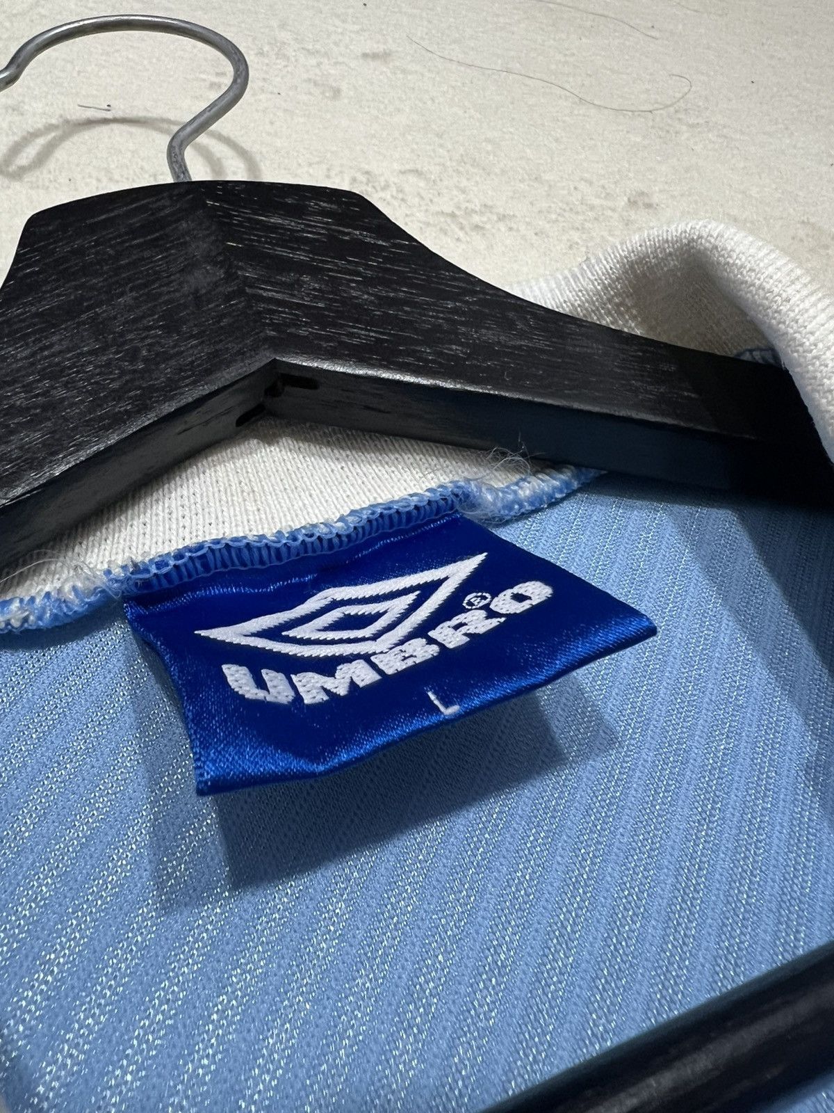 Umbro Lazio 1994 Umbro Home Jersey Vintage Size US L / EU 52-54 / 3 - 9 Thumbnail