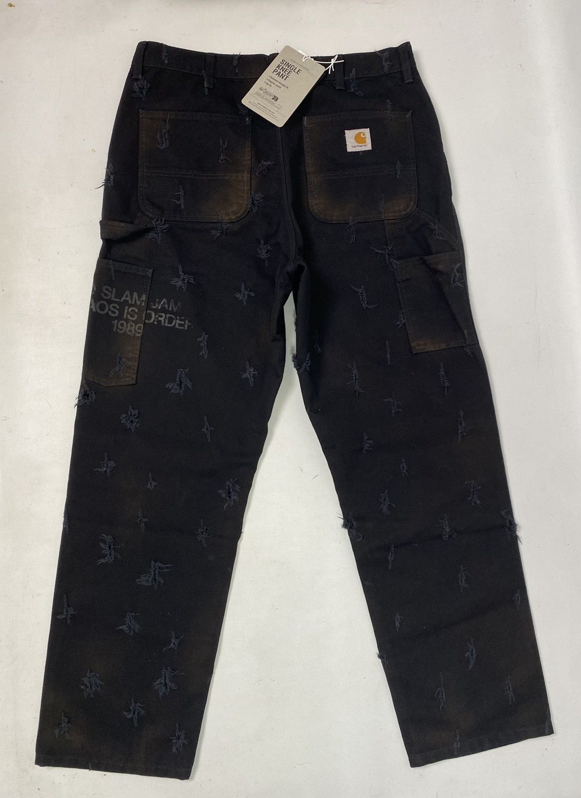 Carhartt Wip Single Knee Carhartt WIP x Slam Jam 34/32 new Size US 34 / EU 50 - 13 Thumbnail