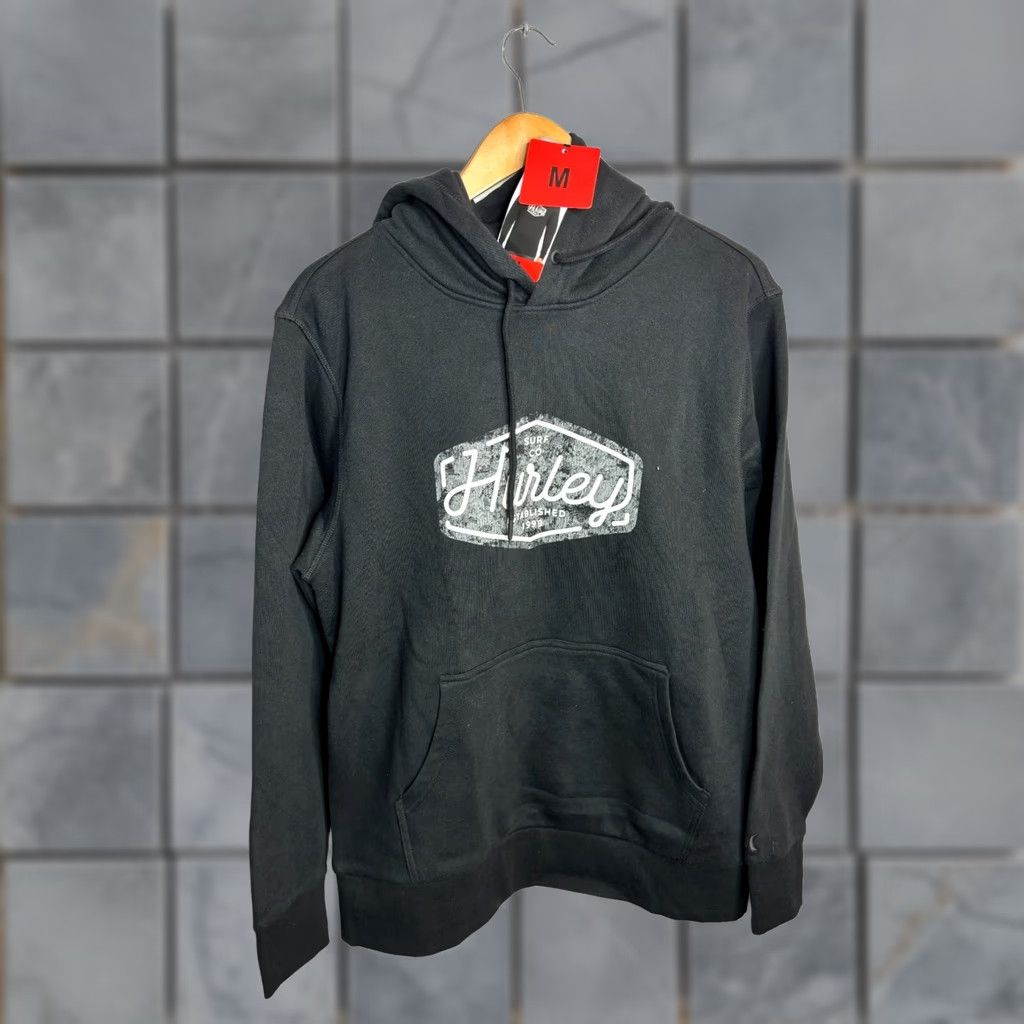 Hurley Hurley Hoodie Jacket Mens Size M Black Athletic Gothic Full Zip Activewear Fall Spring Winter 2211 Size US M / EU 48-50 / 2 - 1 Thumbnail