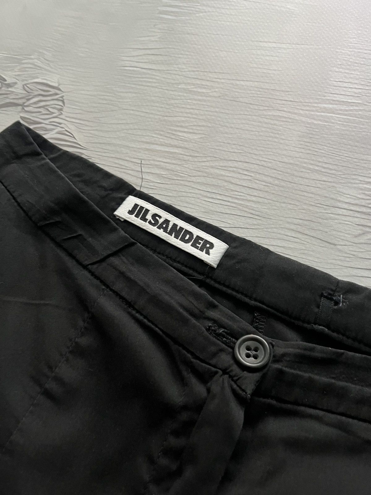 Jil Sander Jil Sander Vintage Luxury Classic Chino Pants Black Size 26" / US 2 / IT 38 - 5 Thumbnail