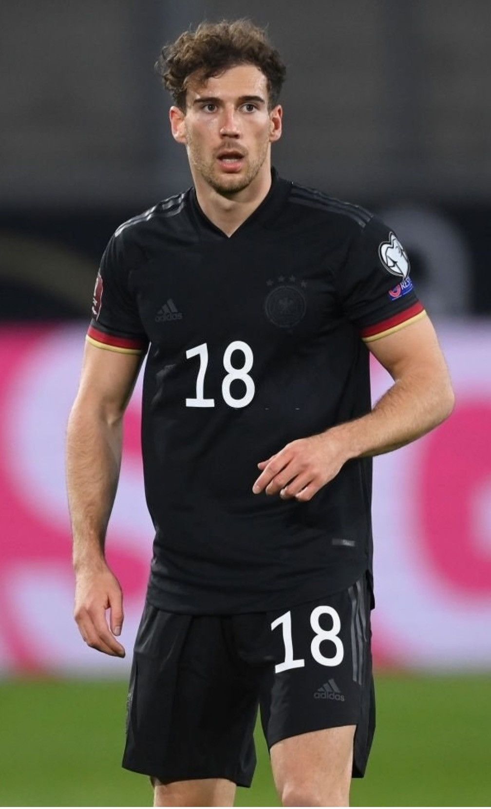 Adidas Germany 19/20 All black away shirt Size US M / EU 48-50 / 2 - 8 Thumbnail