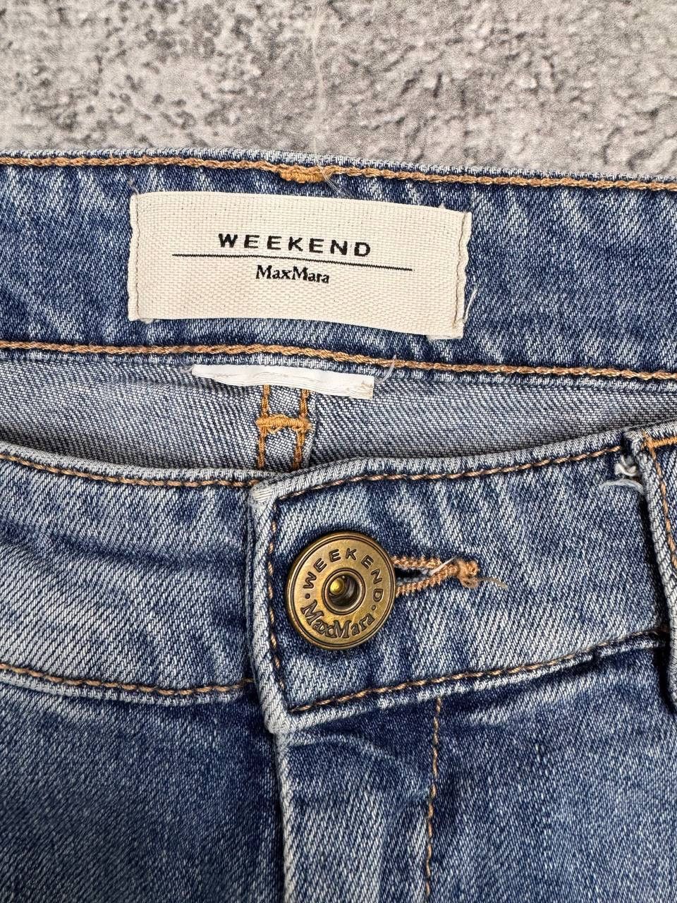 Weekend Max Mara Weekend Max Mara Women Boyfriend Fit Jeans Blue Size W29 Size 29" - 9 Thumbnail