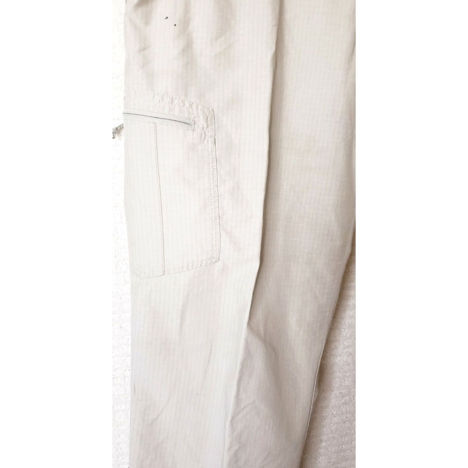 Vintage Columbia Omni Shade Ripstop Cargo Pants Mens 40x32 Beige Fishing Hiking Workwear Size US 40 / EU 56 - 3 Thumbnail