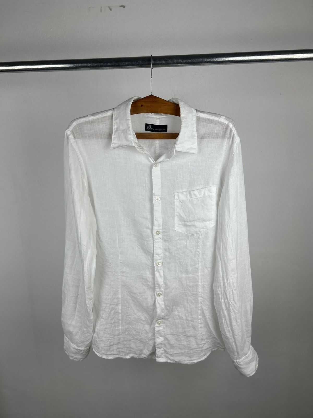 Tornado Mart zero by tornado mart linen shirt Size US M / EU 48-50 / 2 - 1 Thumbnail