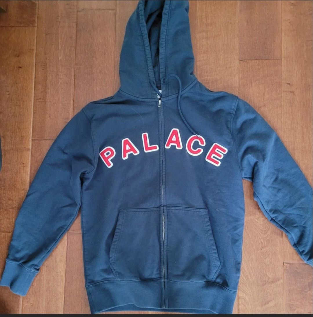 Palace Palace Branded Navy Hoodie Size US L / EU 52-54 / 3 - 2 Thumbnail