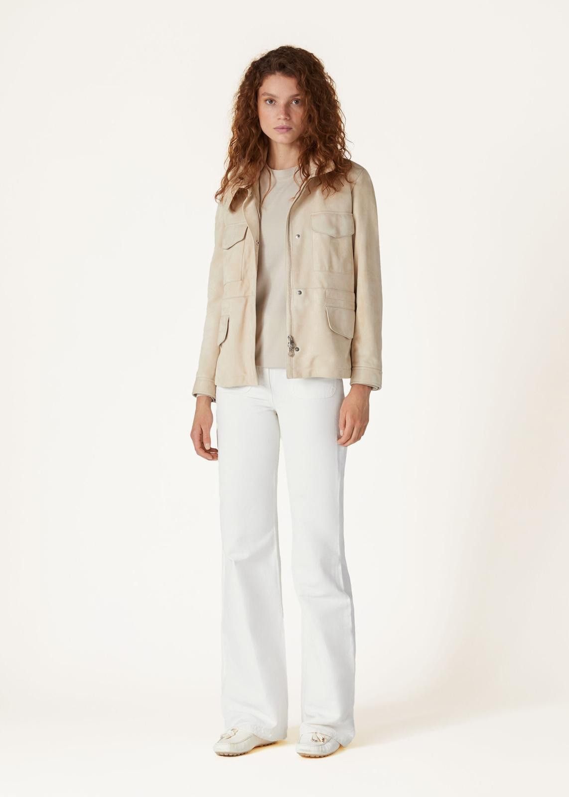 Loro Piana o1srvl11e0425 FAM8742 Linen Danbeth Trouser in White Size 28" / US 6 / IT 42 - 3 Thumbnail