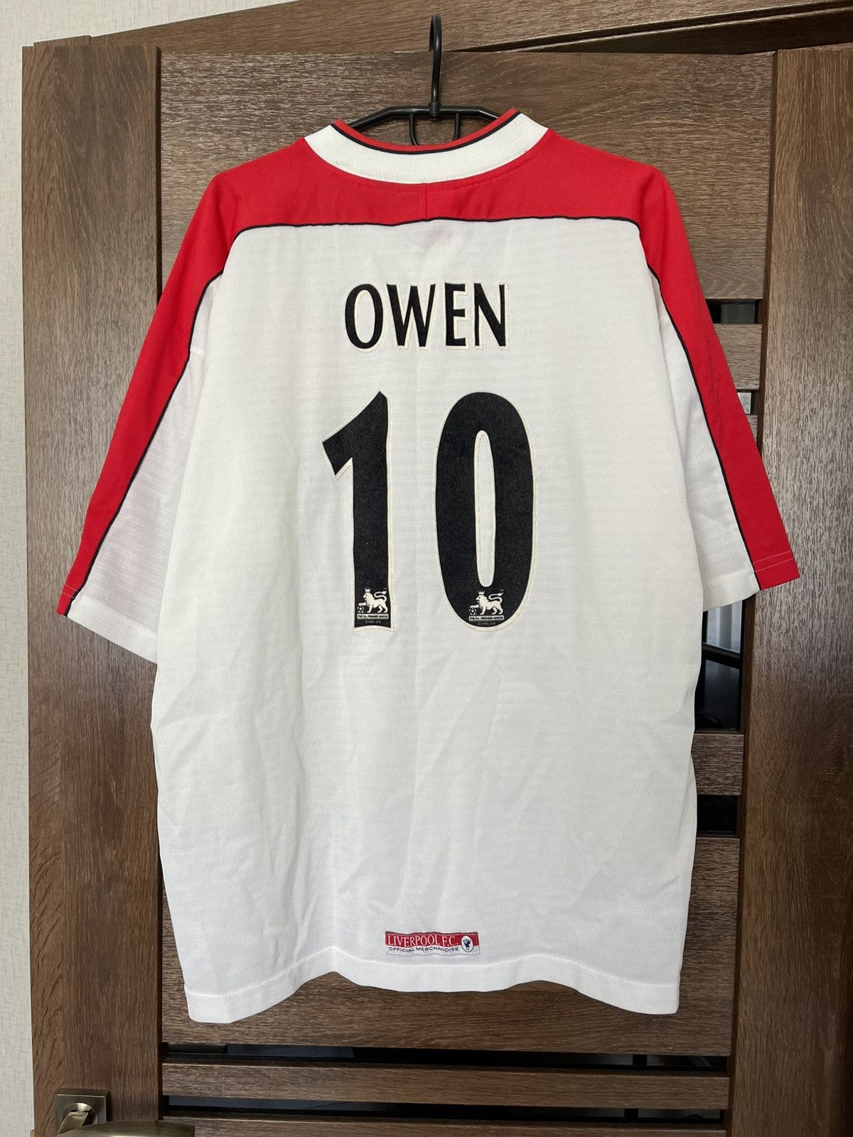 Reebok 1998/1999 Reebok Liverpool Owen Vintage Soccer Jersey Tee Size US XL / EU 56 / 4 - 2 Thumbnail