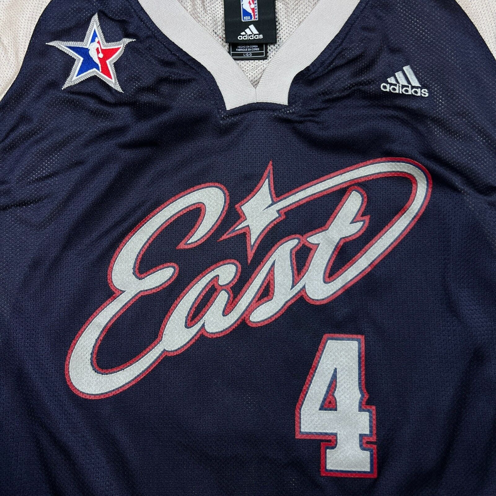 Adidas × NBA × Vintage 2007 Adidas Chris Bosh All Star East Signed NBA Jersey Large Size US L / EU 52-54 / 3 - 5 Thumbnail
