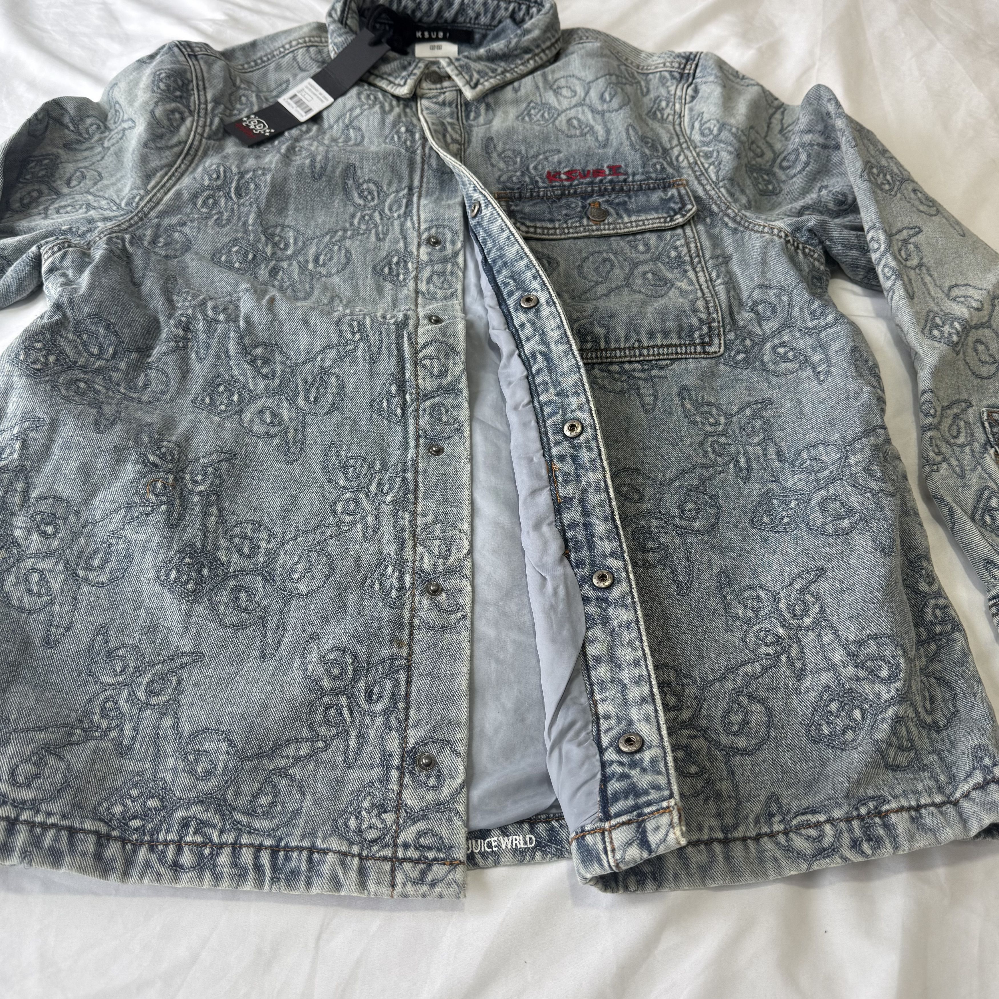 Ksubi Ksubi x Juice WRLD 999 Quilted Denim Size US L / EU 52-54 / 3 - 5 Thumbnail