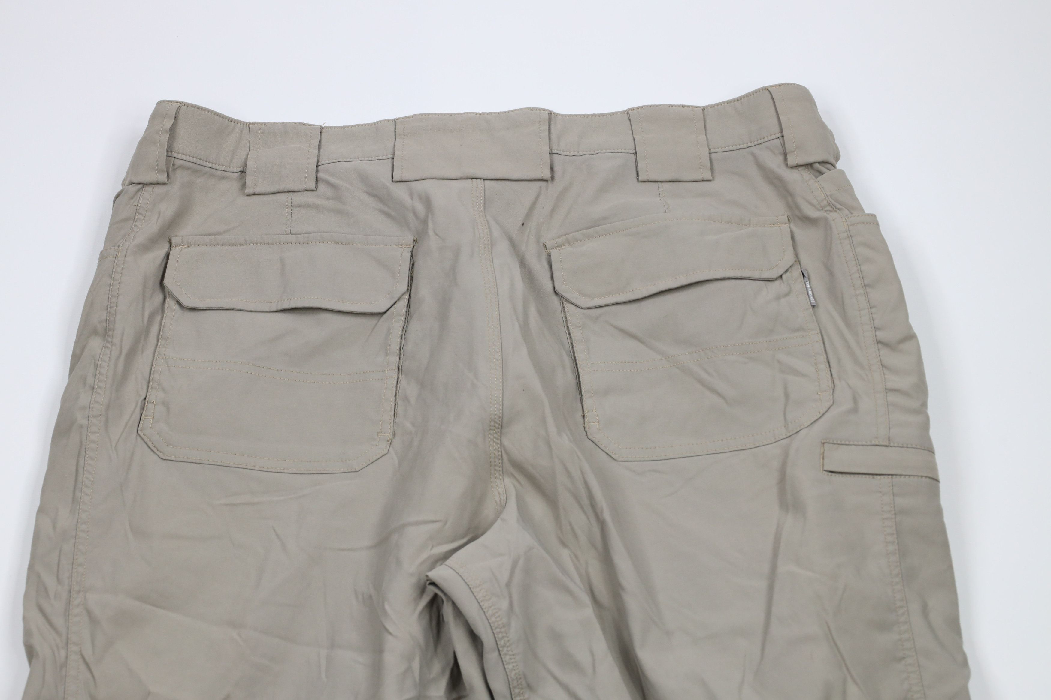 Duluth Trading Company × Vintage Duluth Trading Co Fit Dry On the Fly Wide Leg Pants Beige Size US 42 / EU 58 - 13 Thumbnail