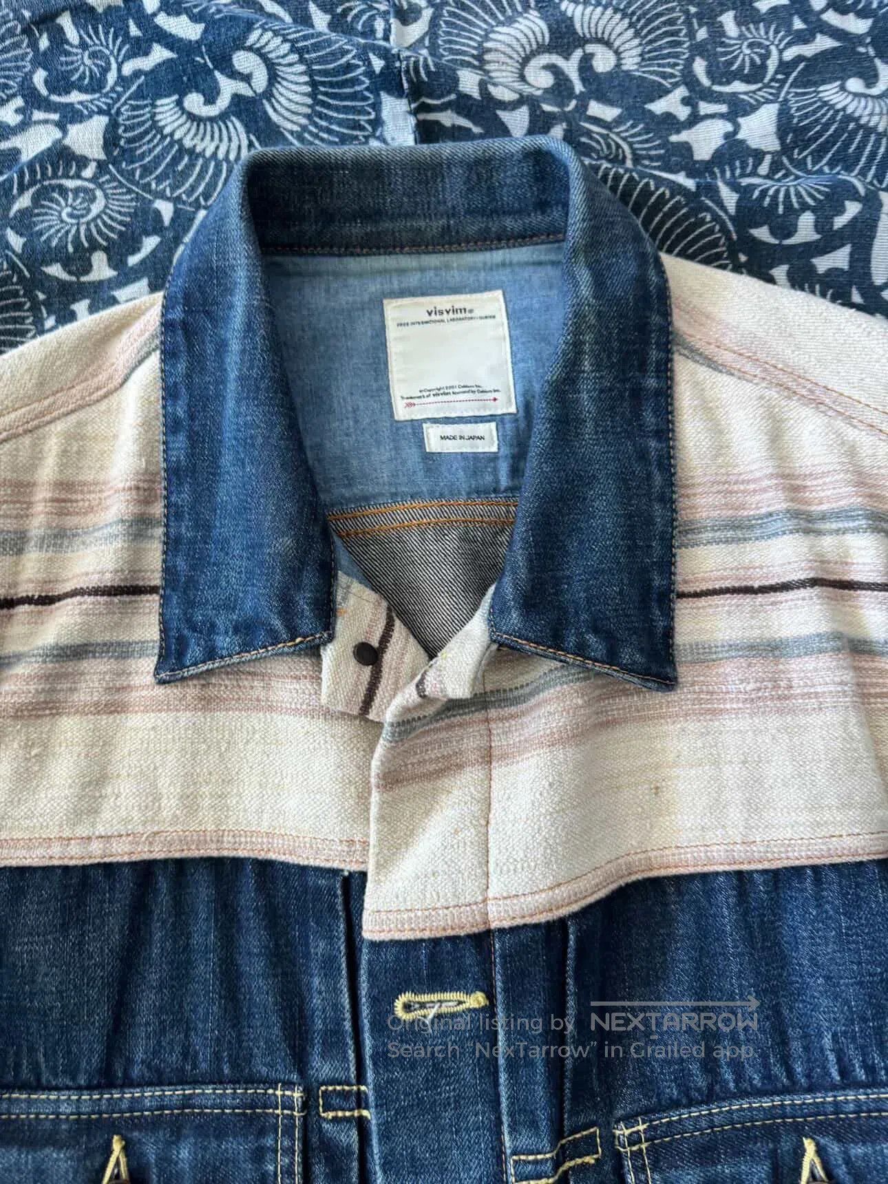 Visvim Visvim D1003 Blanket Denim ICT Jacket . Size US XL / EU 56 / 4 - 1 Thumbnail